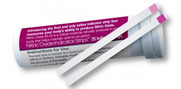 Nitric oxide test strips
