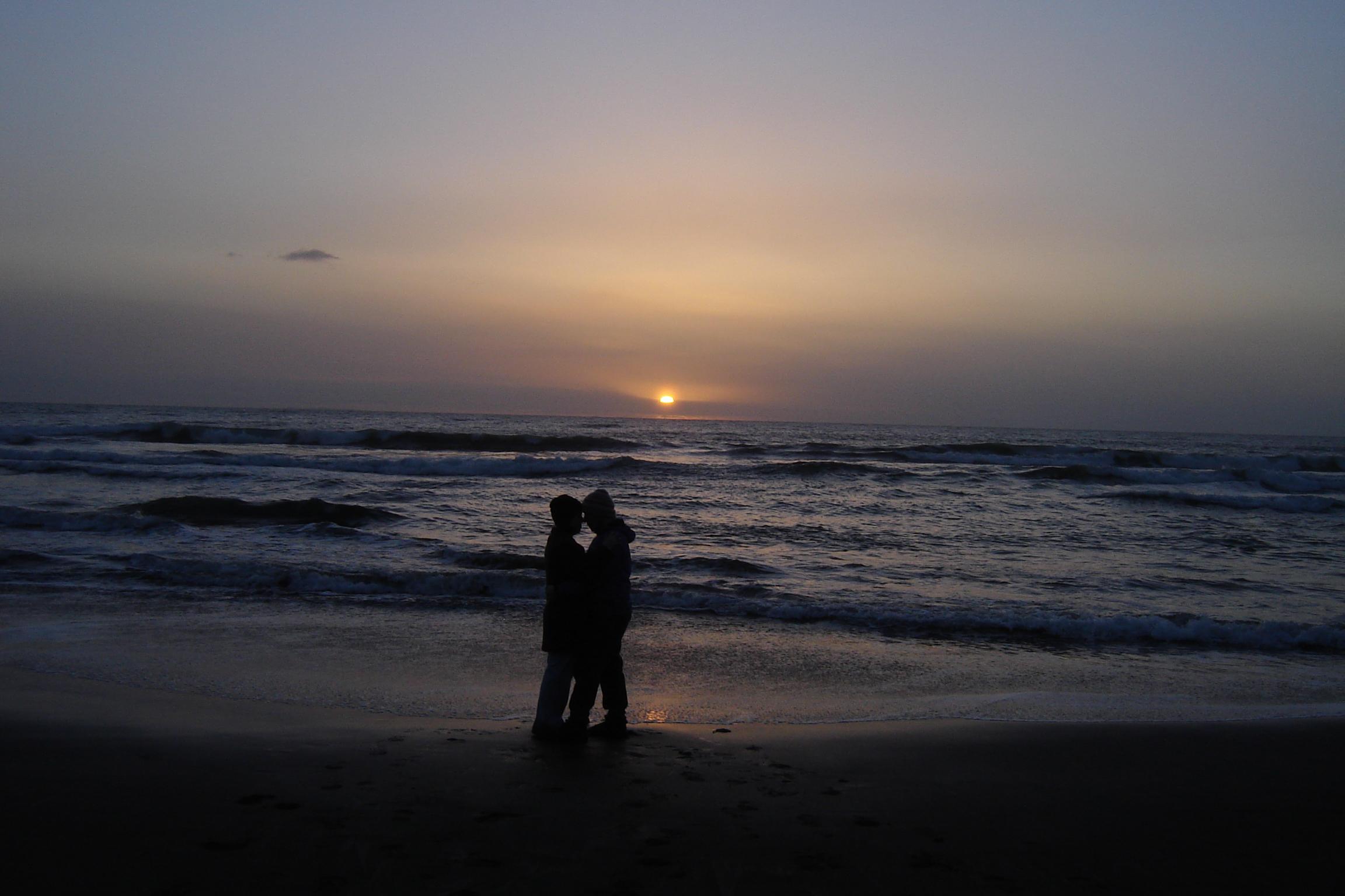 Couple near beach.JPG