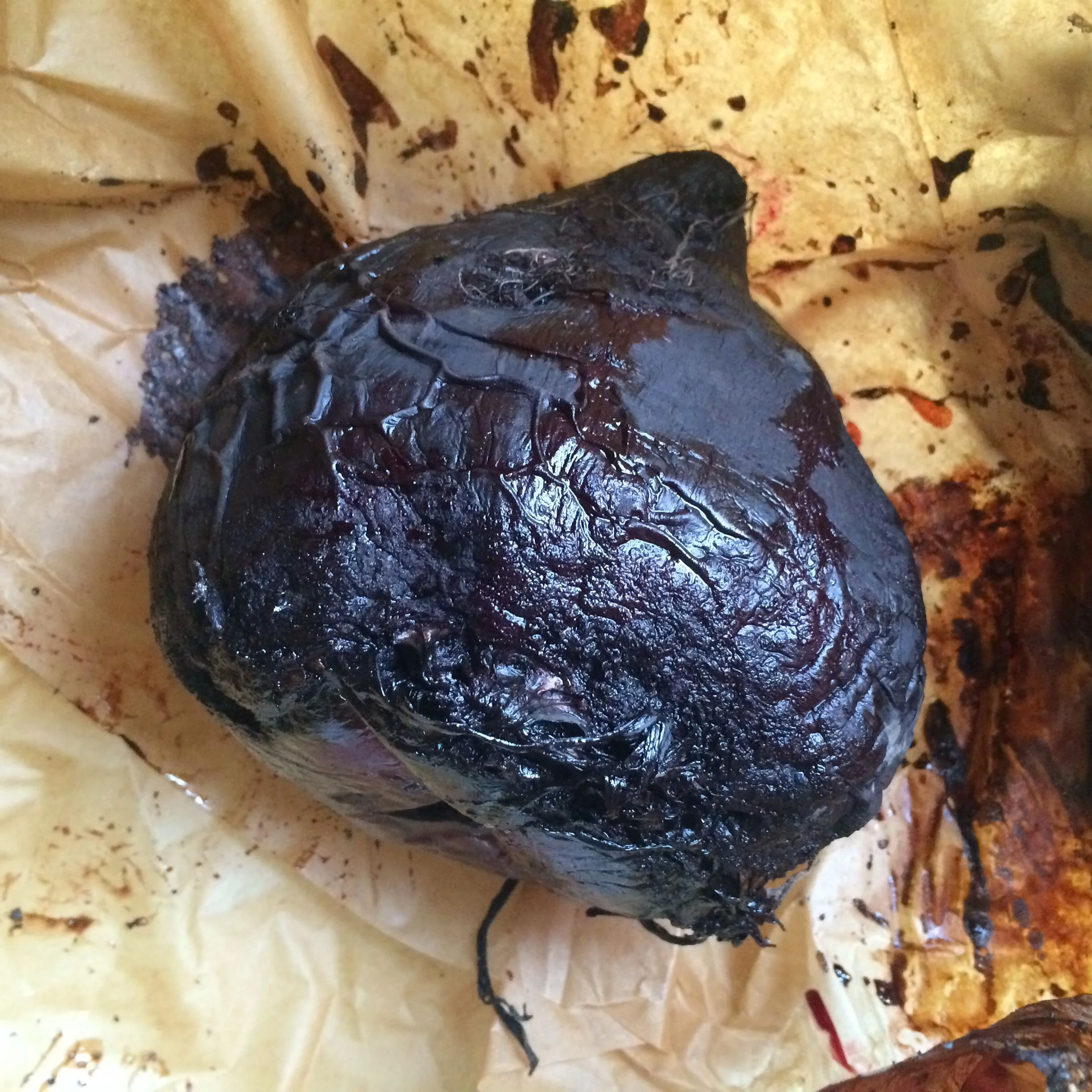 Roasted Lutz beet.