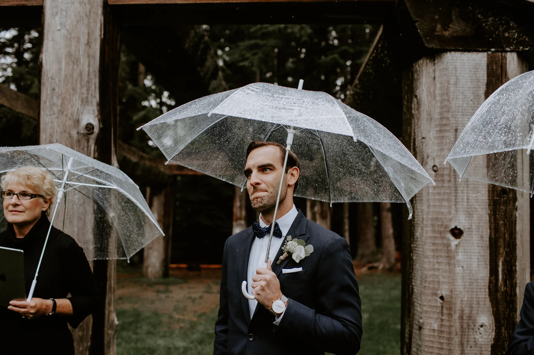 Rainy Day Wedding in Whistler - Vancouver Destination Wedding Photographer