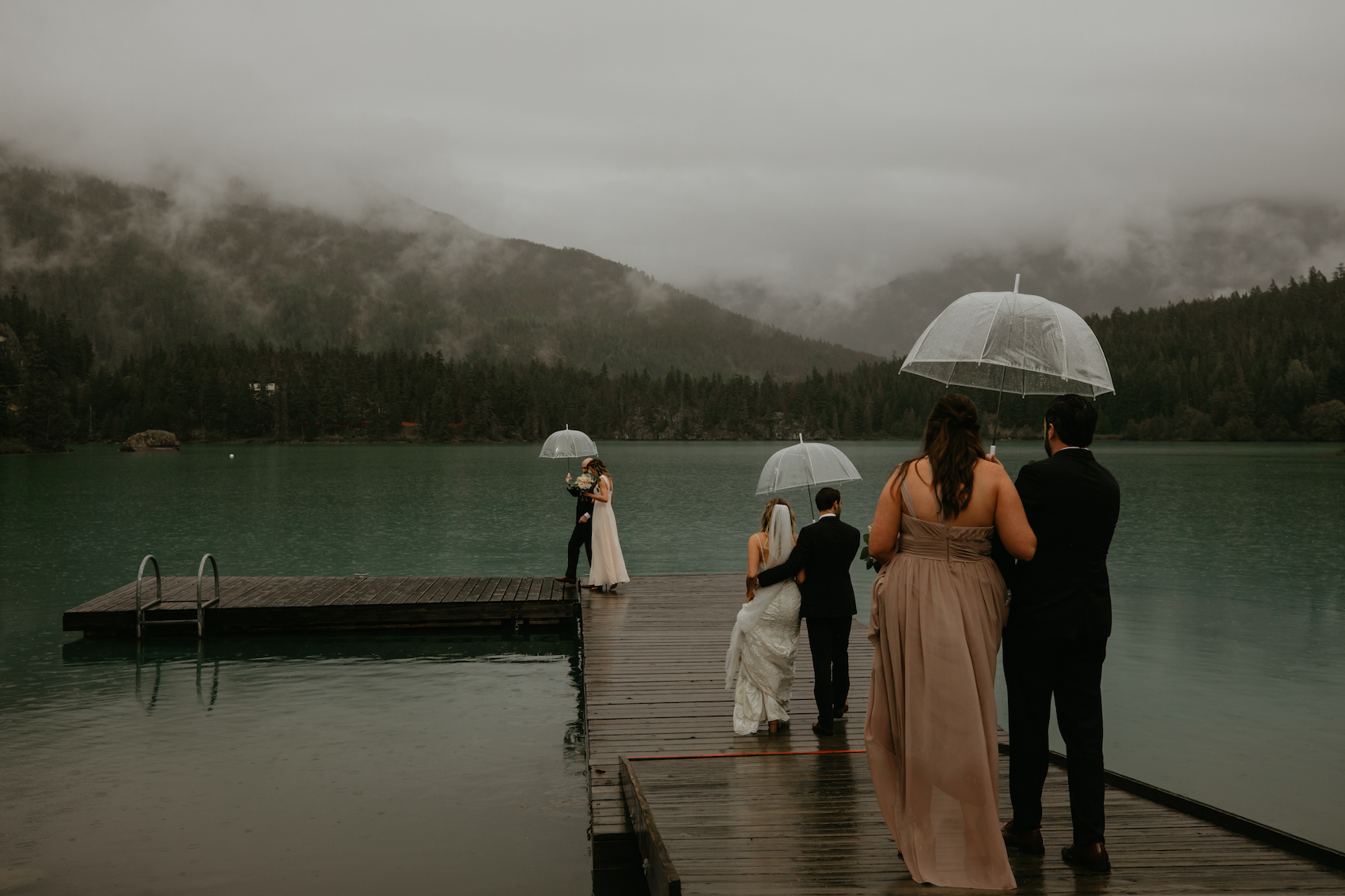  Rainy Day Wedding in Whistler - Vancouver Destination Wedding Photographer  