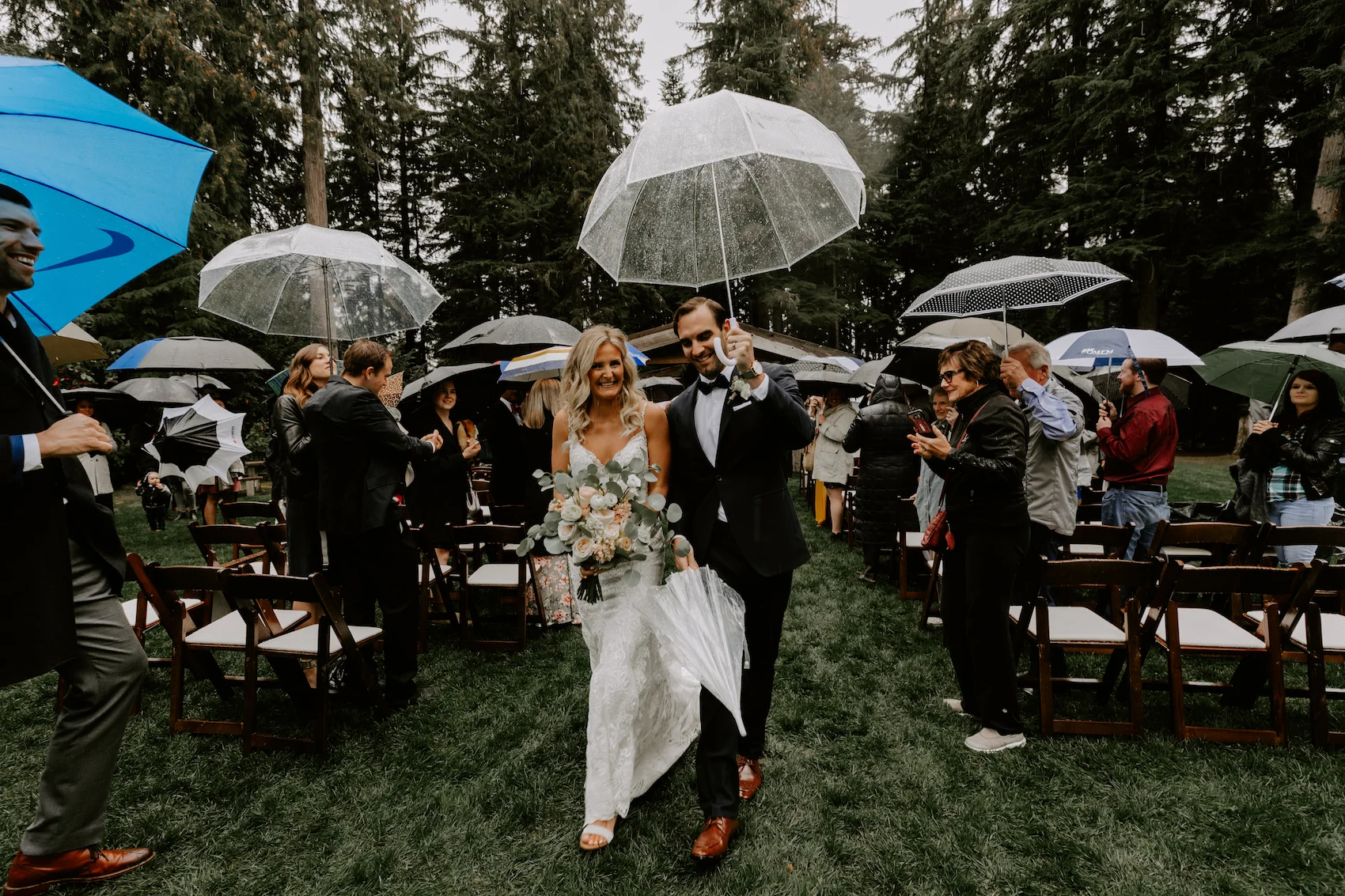 Rainy Day Wedding in Whistler - Vancouver Destination Wedding Photographer