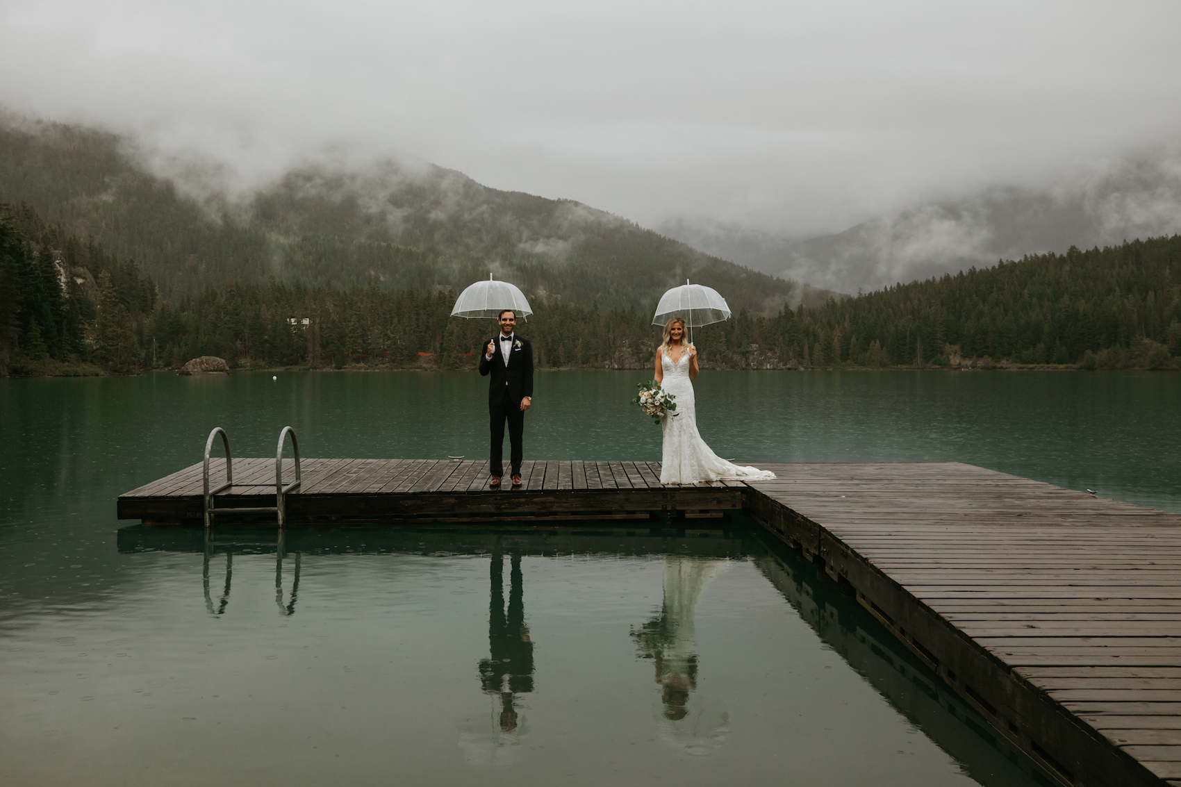  Rainy Day Wedding in Whistler - Vancouver Destination Wedding Photographer  