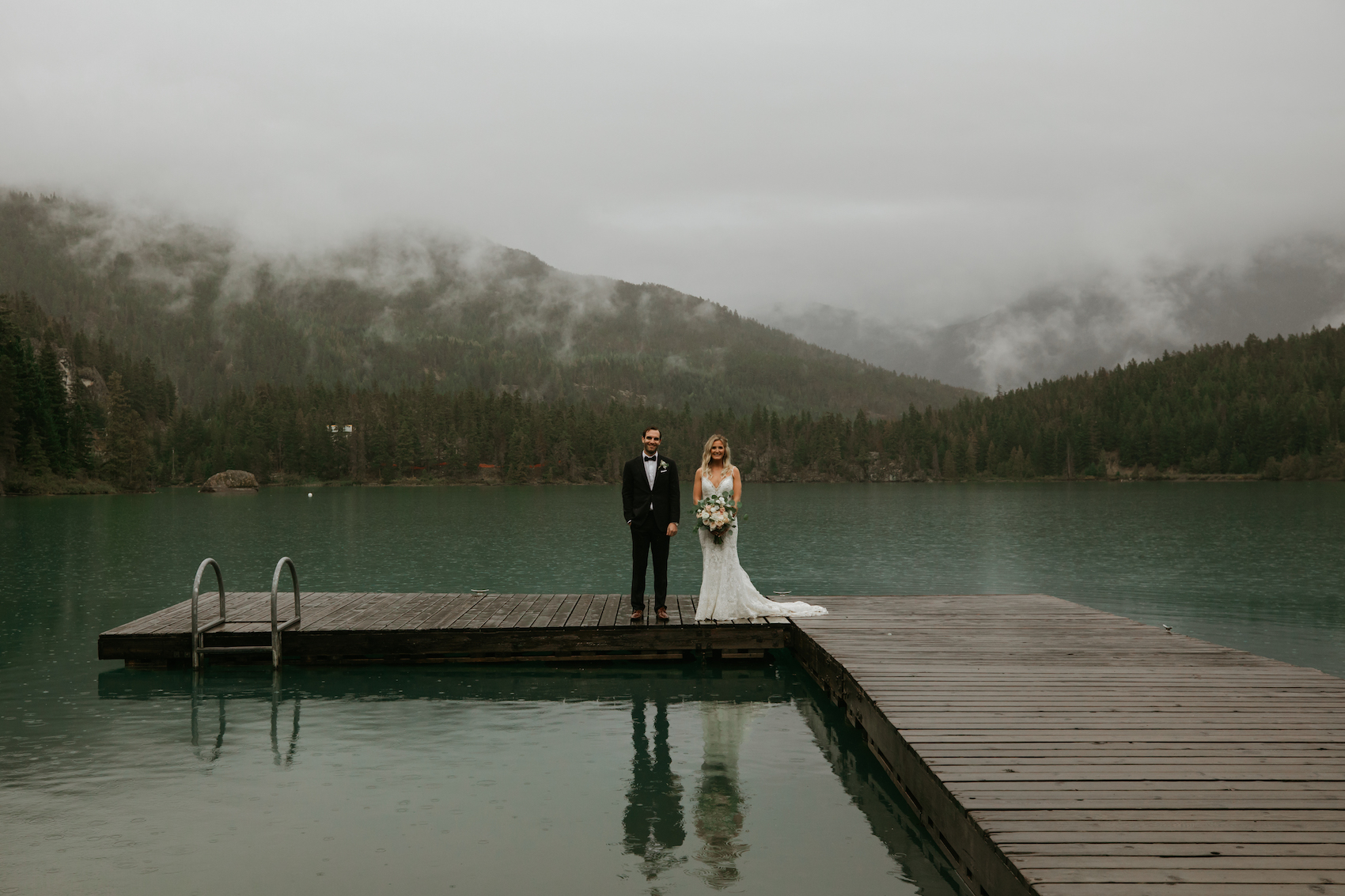  Rainy Day Wedding in Whistler - Vancouver Destination Wedding Photographer  