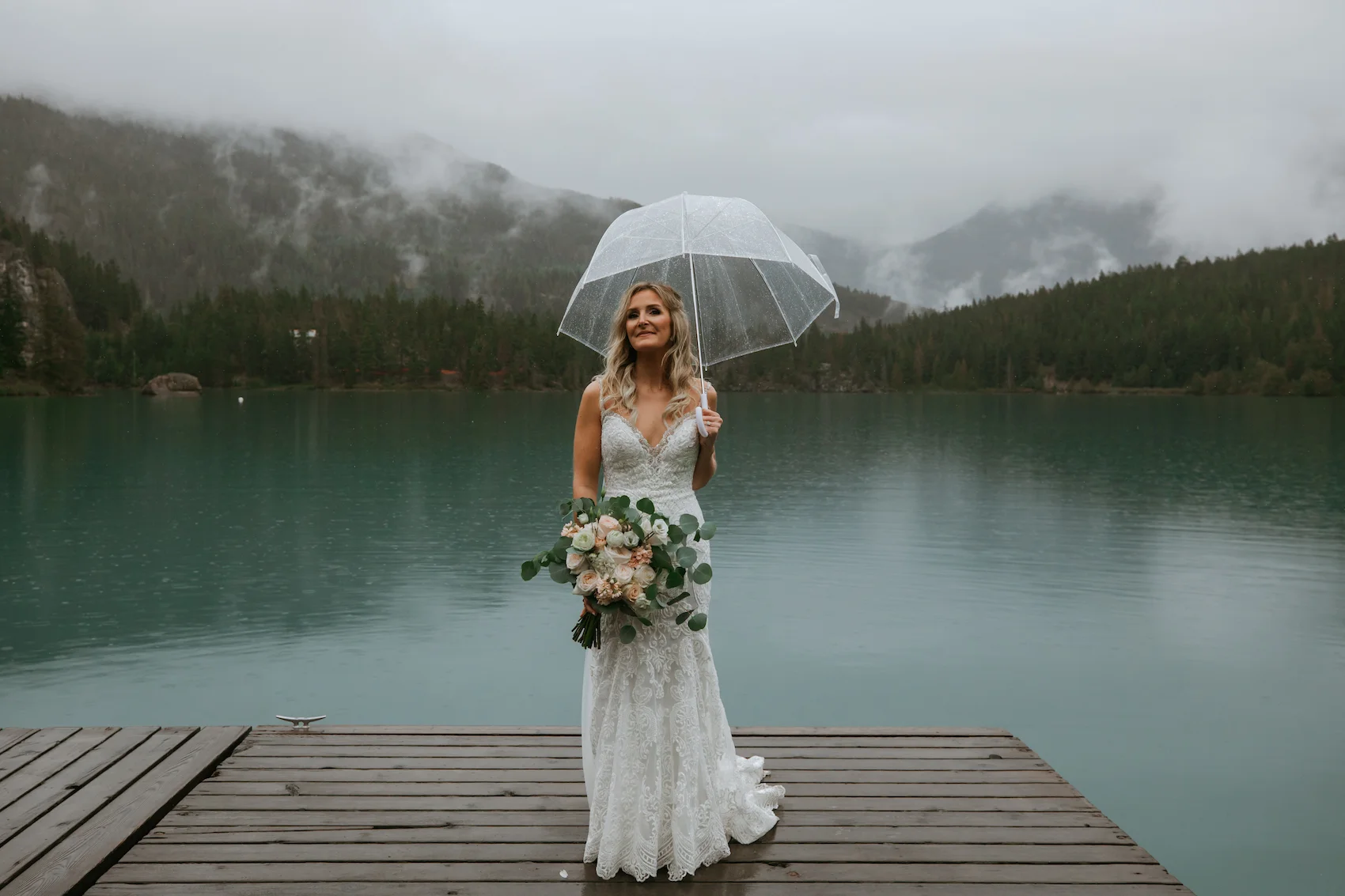 Rainy Day Wedding in Whistler - Vancouver Destination Wedding Photographer