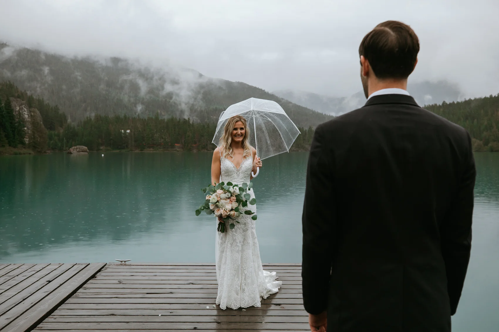 Rainy Day Wedding in Whistler - Vancouver Destination Wedding Photographer