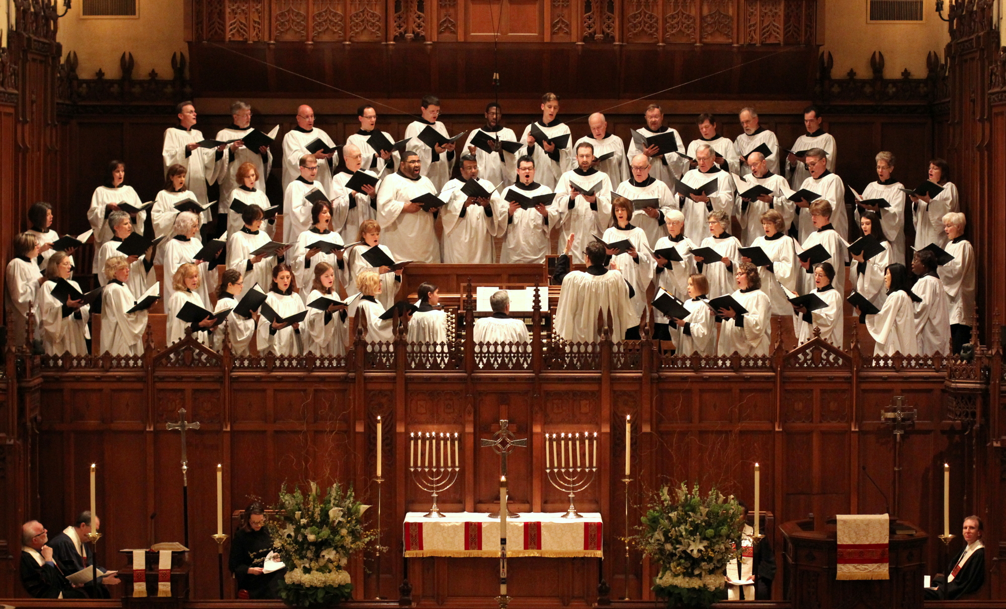 St. Paul's Choir, Easter 2015. Photograph by Rev. Danny Yang