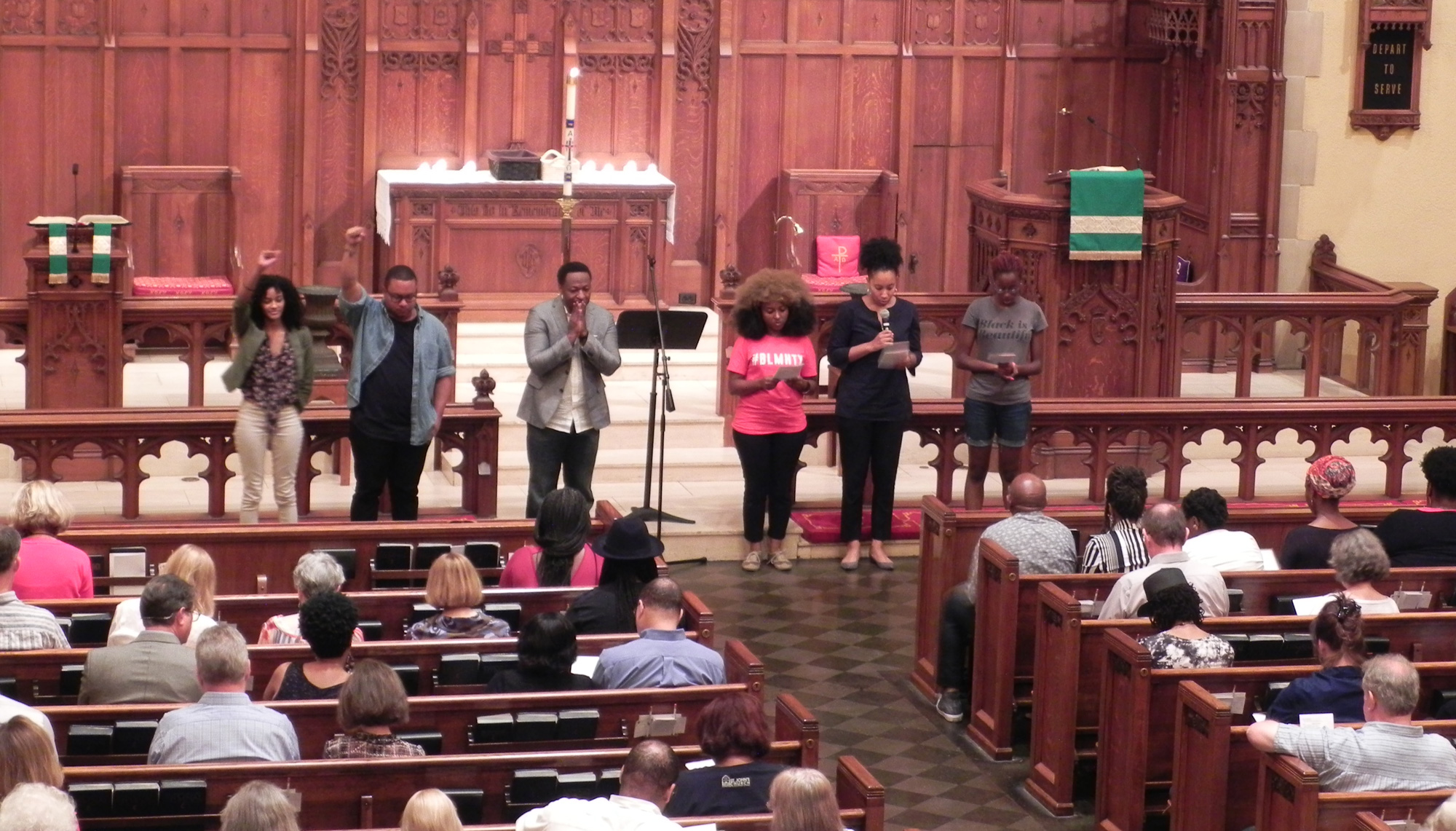 A Benediction Chant concludes the vigil 