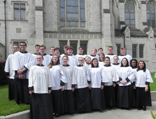 2015-16 Choral Scholars, May 2016