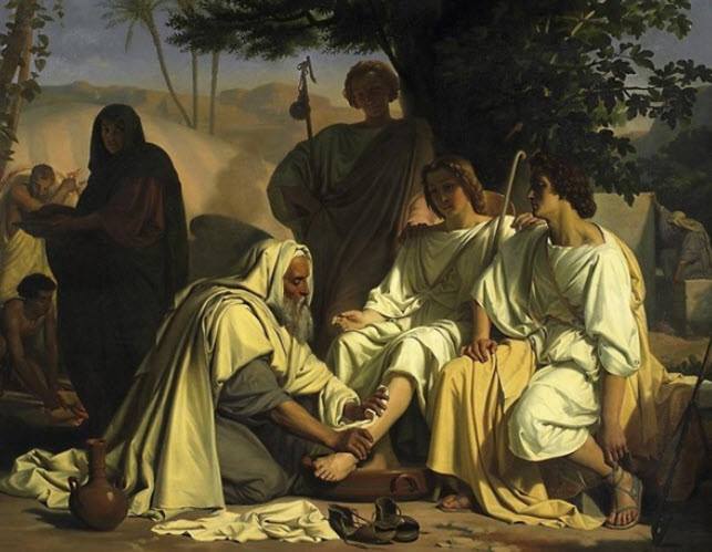 Abraham and the Three Angels, Felix Fossey