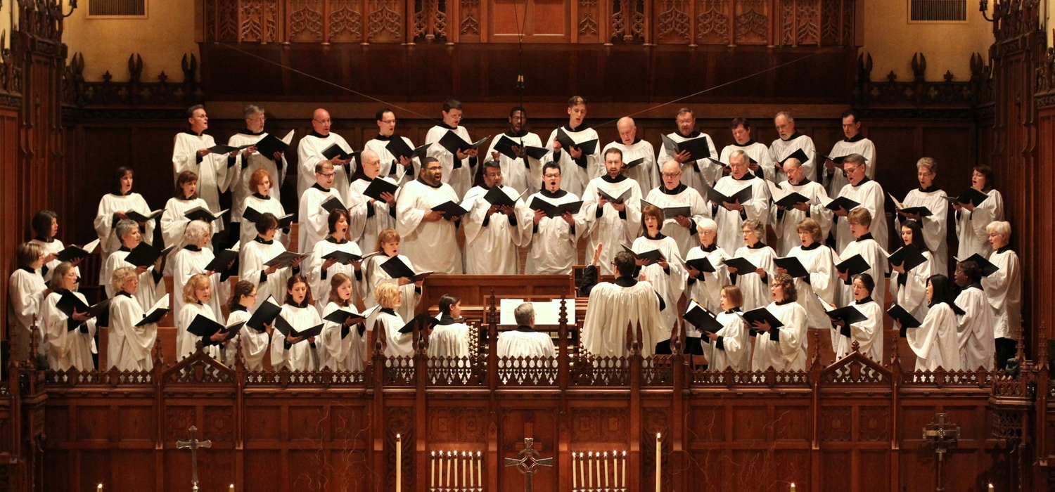 St. Paul's choir in action