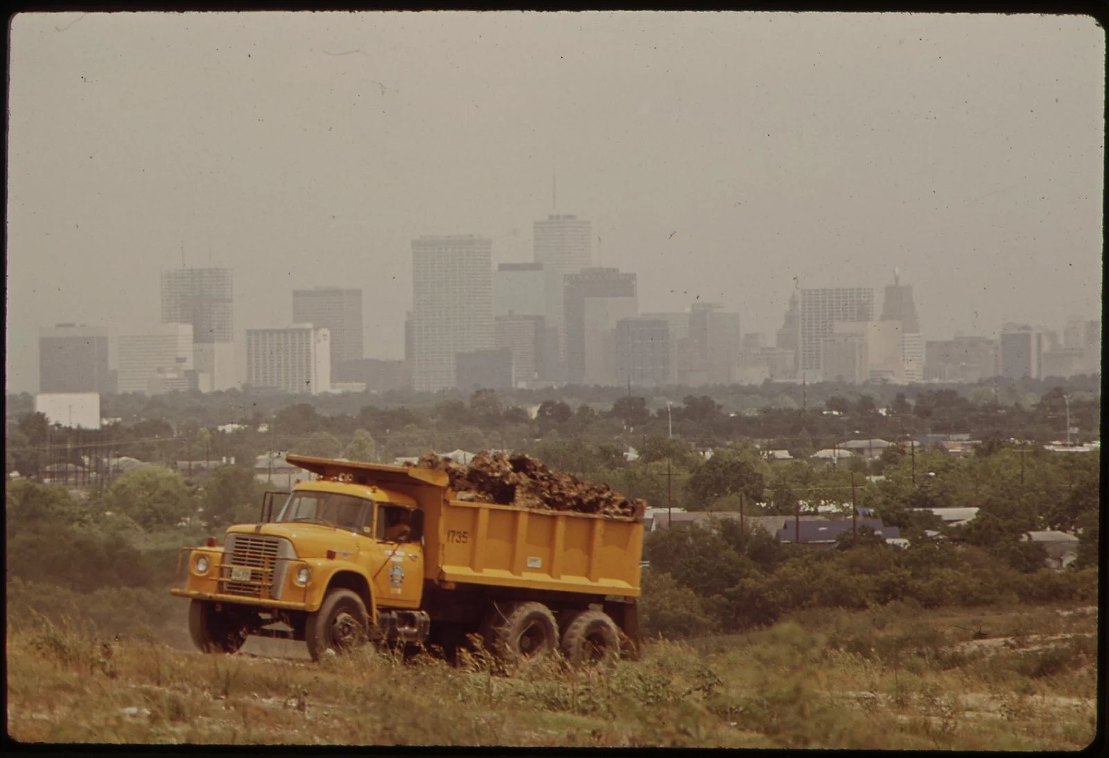 Houston, 1970. Just like in Chicago, most dumps in the city of Houston, both legal and illegal, were in Black neighborhoods, like this one in the Sunnyside neighborhood.