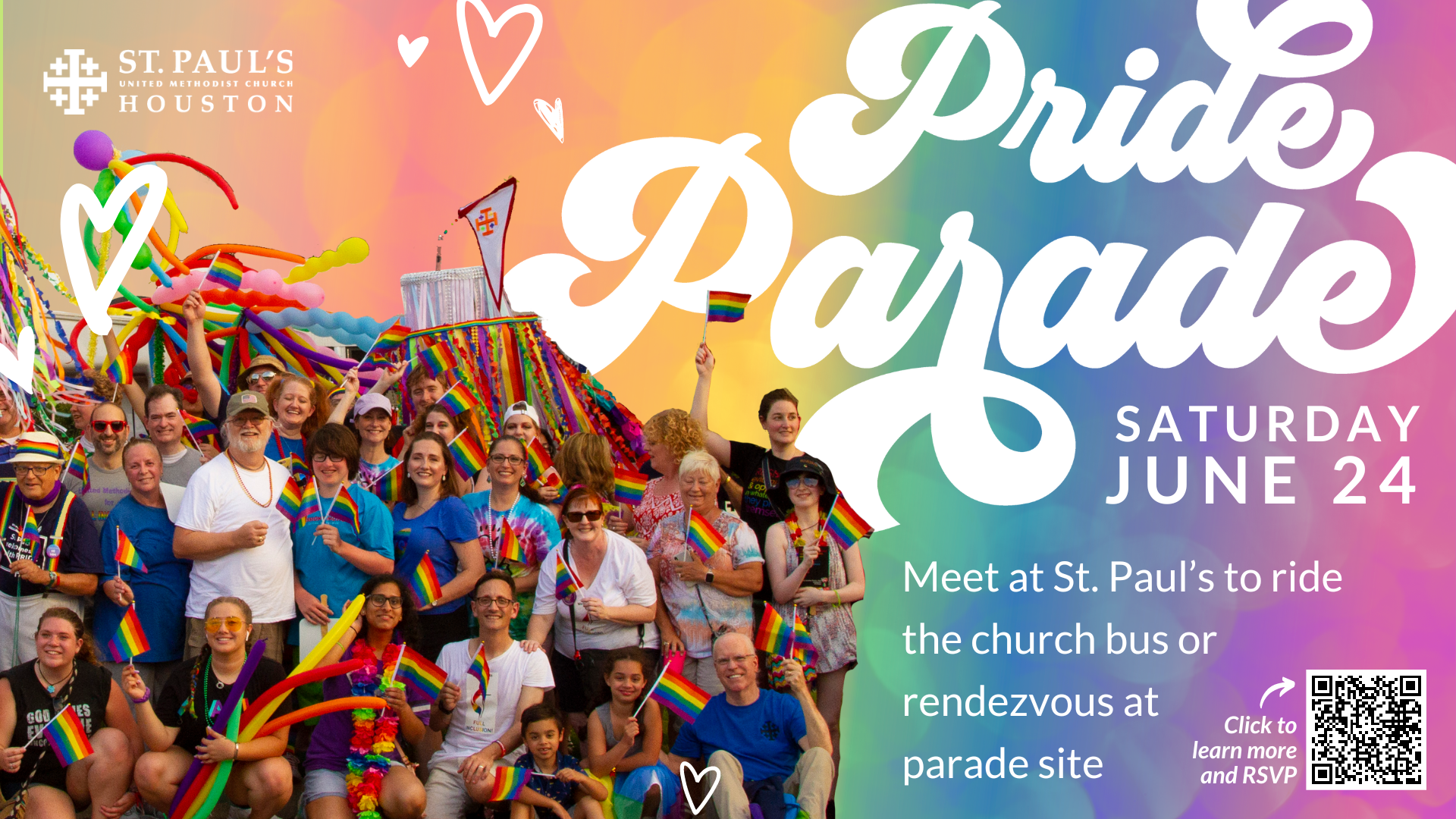 Houston Pride Parade — St. Paul's United Methodist Church
