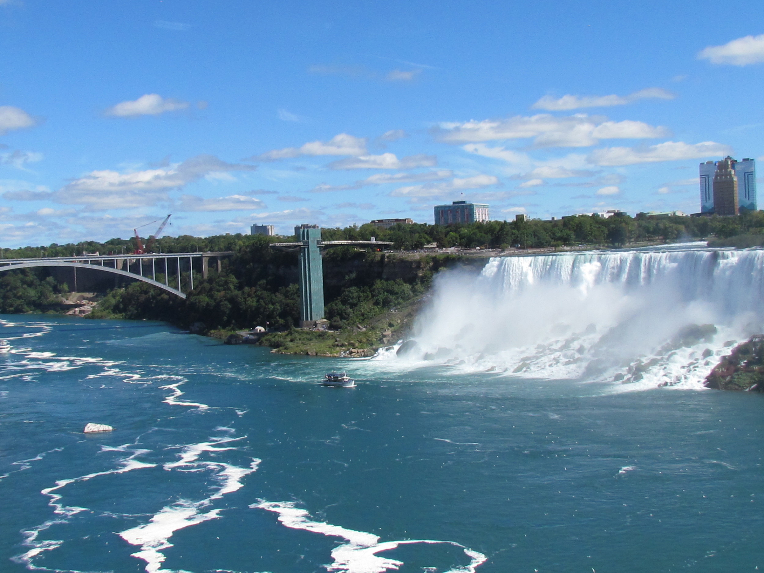 Part of the rainbow bridge