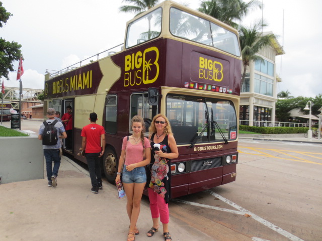 We took a tour of the city and learned a great deal about Miami