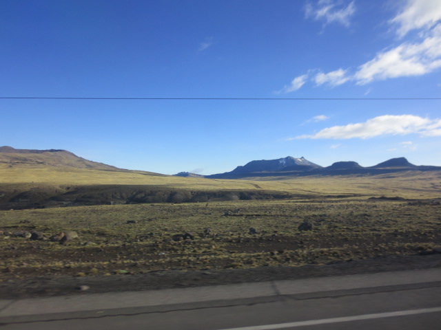 Some of the landscape reminded us very much of Iceland