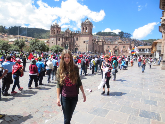 A beginning of a very interesting and a bit scary day in Cusco