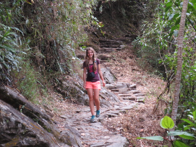 Dora on the Inca trail