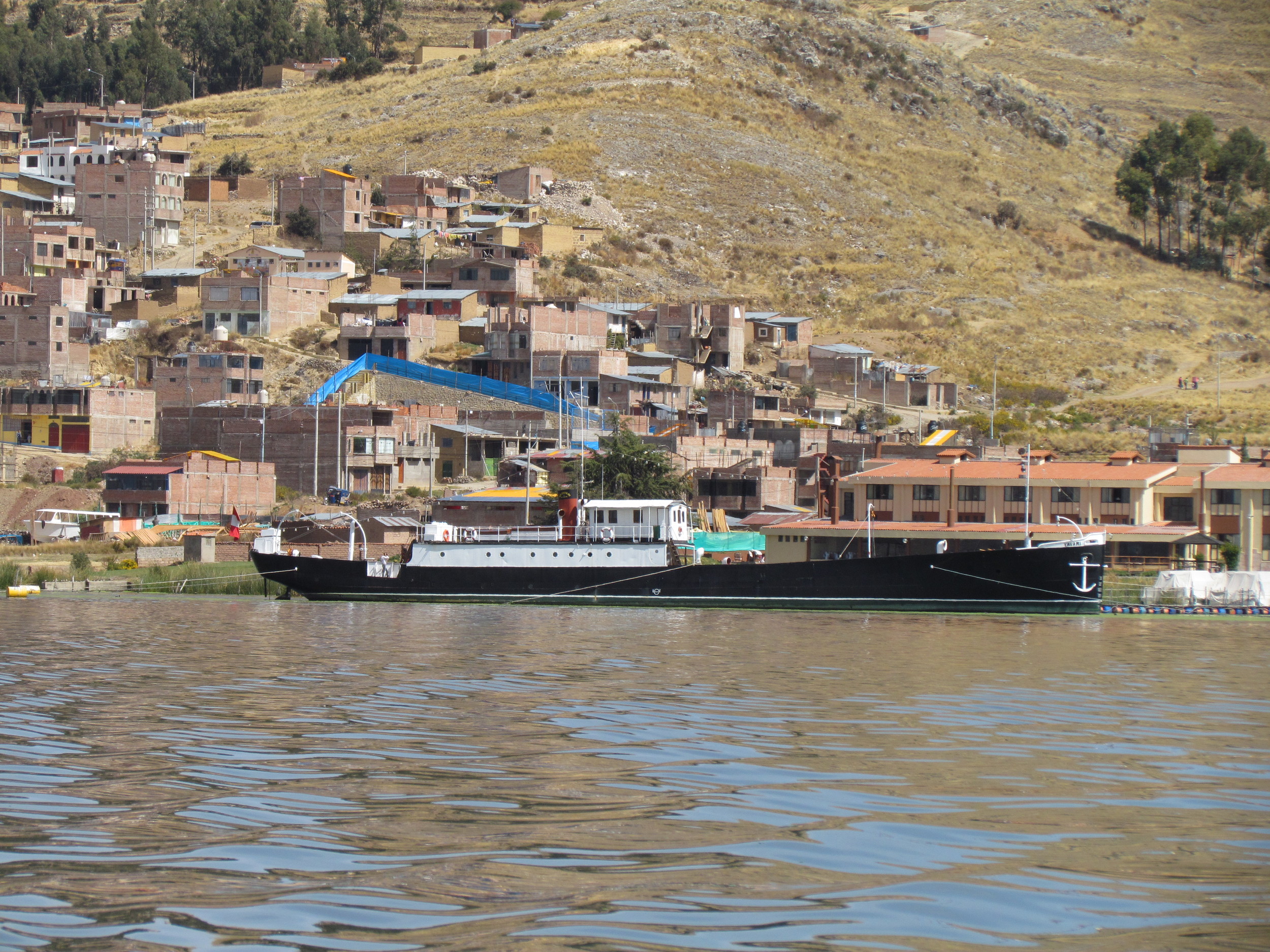 A boat that had been on the lake since mid eighteen hundred