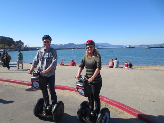 On a three hour Segway tour you have time to relax and enjoy