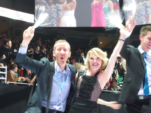 And here is the wonderful couple that met through Nu Skin - both Diamond executives - Guy in the UK and Orianne in France