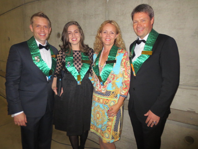 Kenton and Natalie walked the stage with us