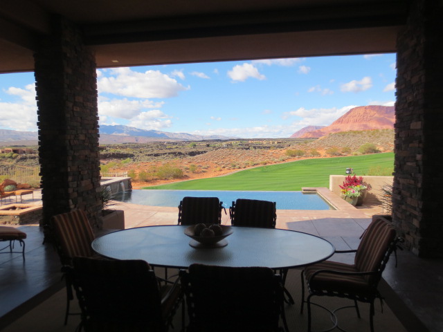 An absolute dream - look at that very green golf course