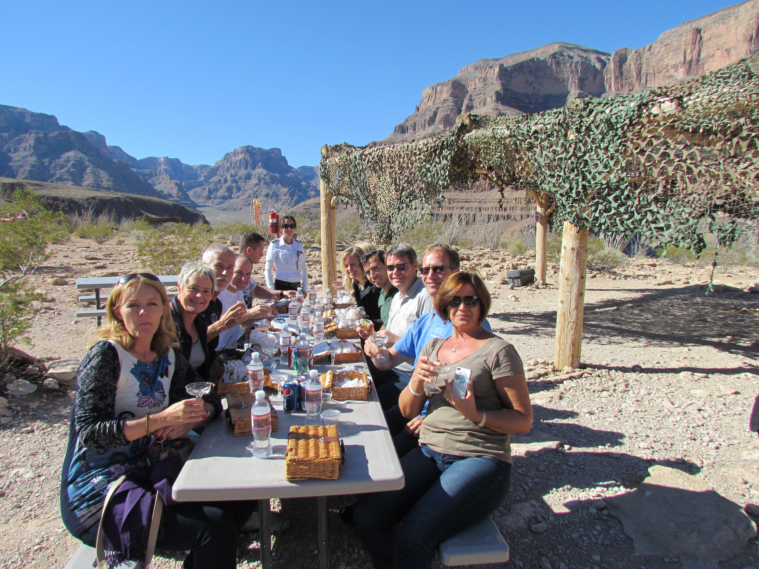 We had a short but nice Champagne lunch