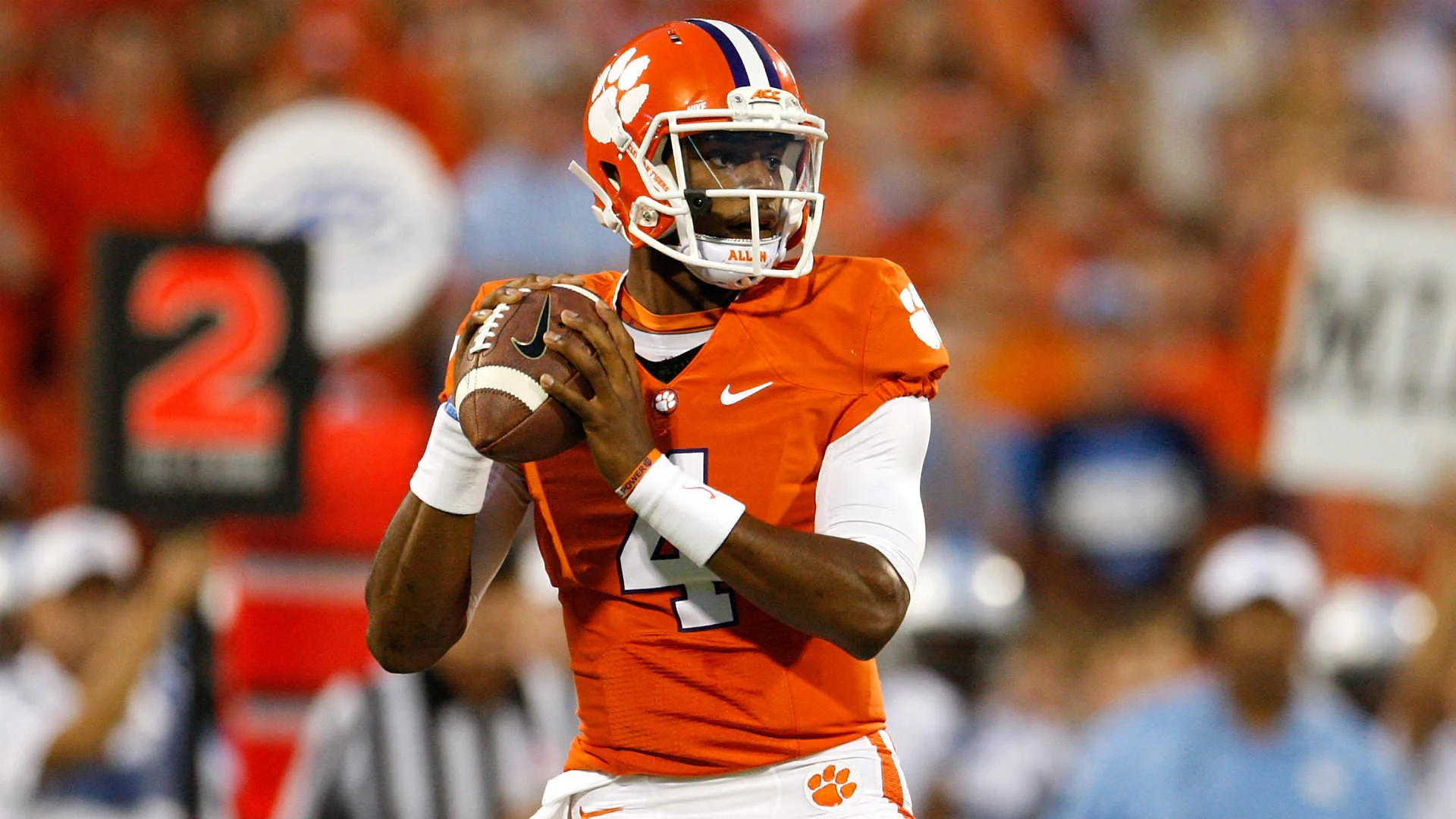 Deshaun Watson's Heisman chances definitely got a boost in the Orange Bowl versus Oklahoma. (Image: sportingnews.com)