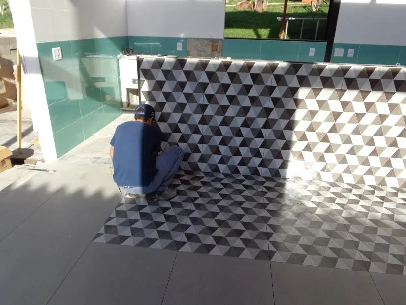 Revestimentos quase finalizados