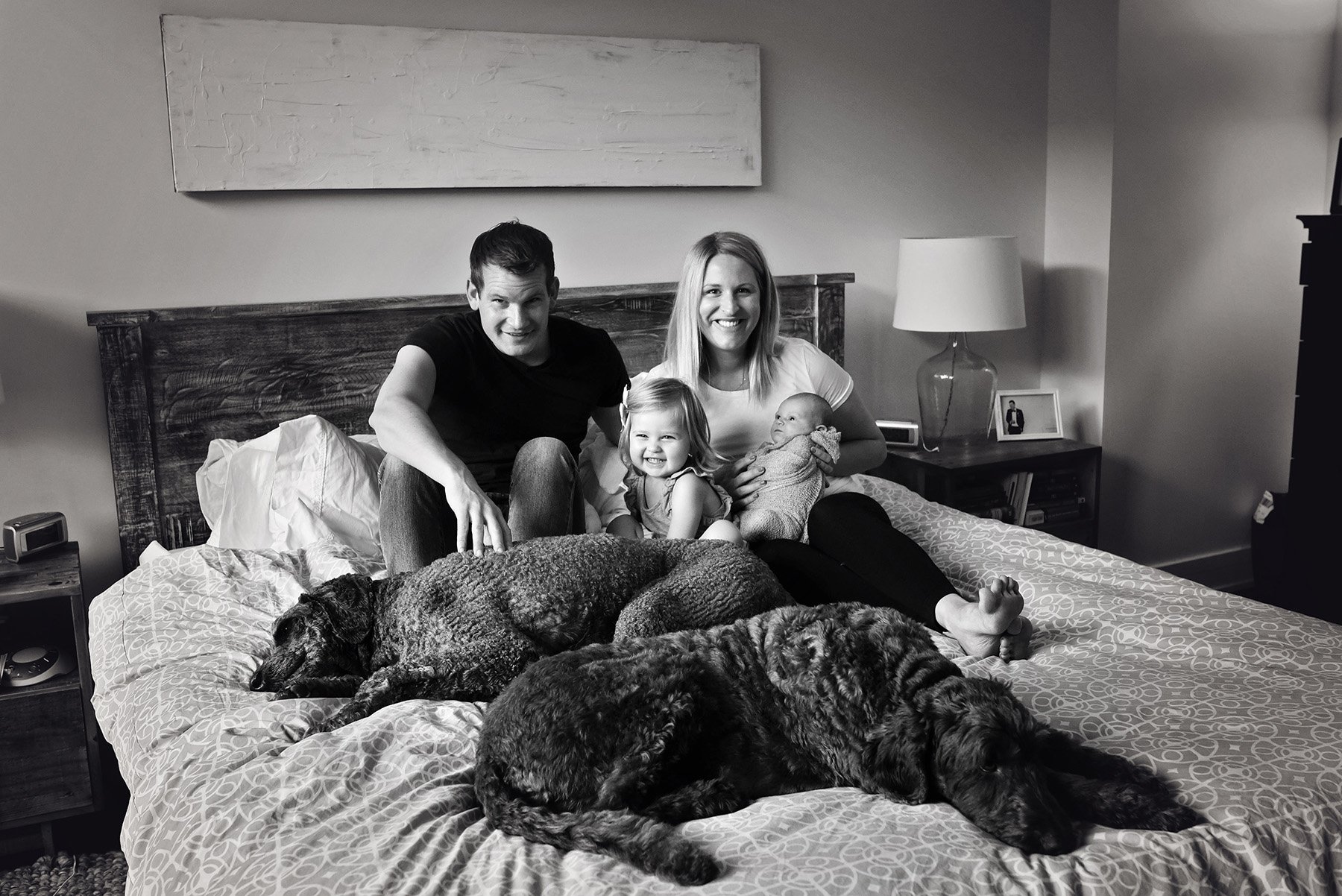 DSC_8928 family on bed BW FINAL web.jpg