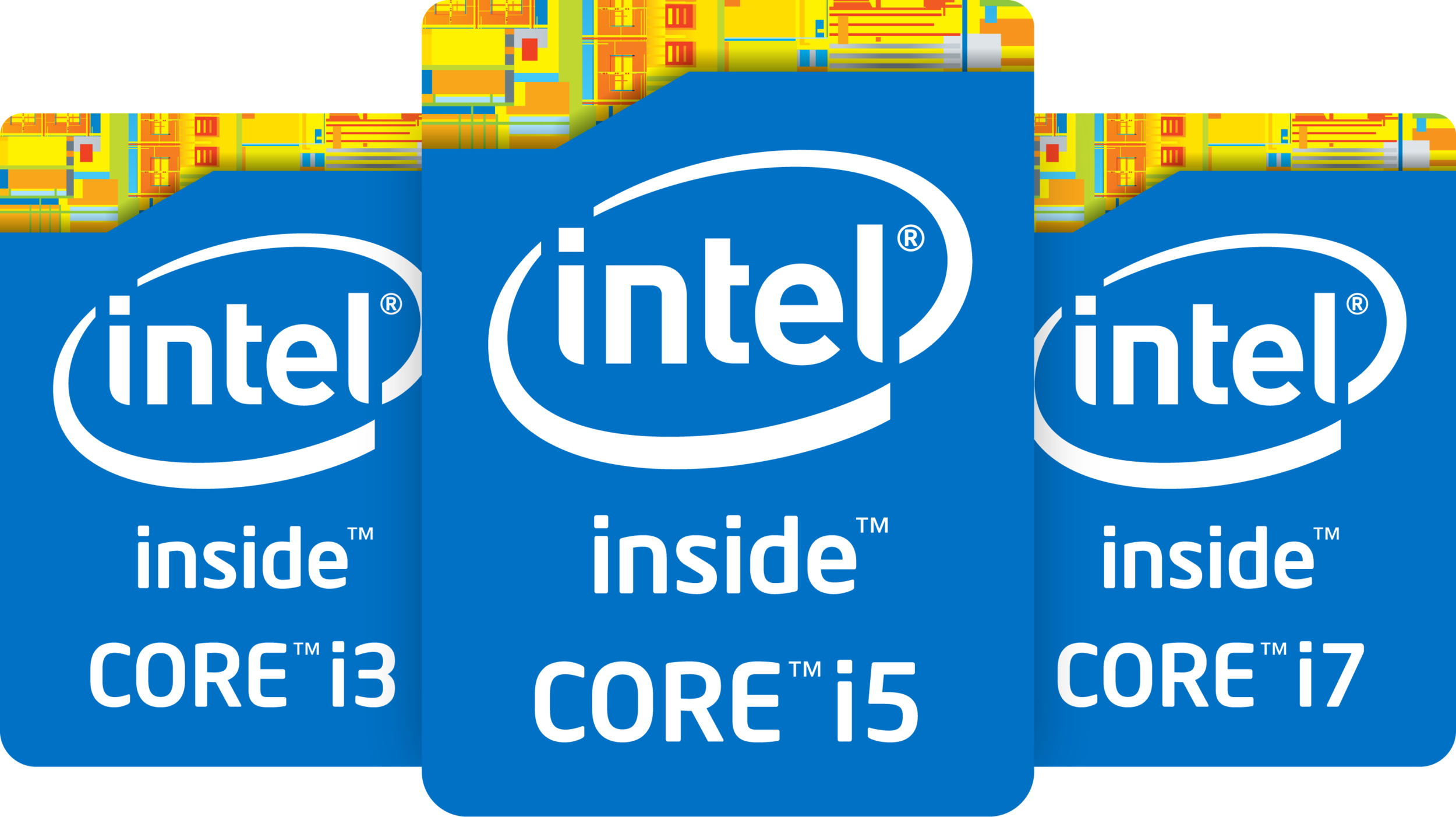 Les trois modèles de processeurs Intel les plus connus : la gamme Intel Core