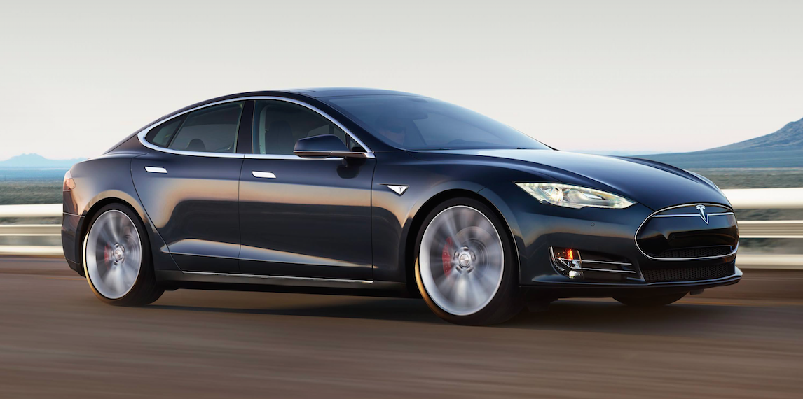La ligne de la Model S est très fluide