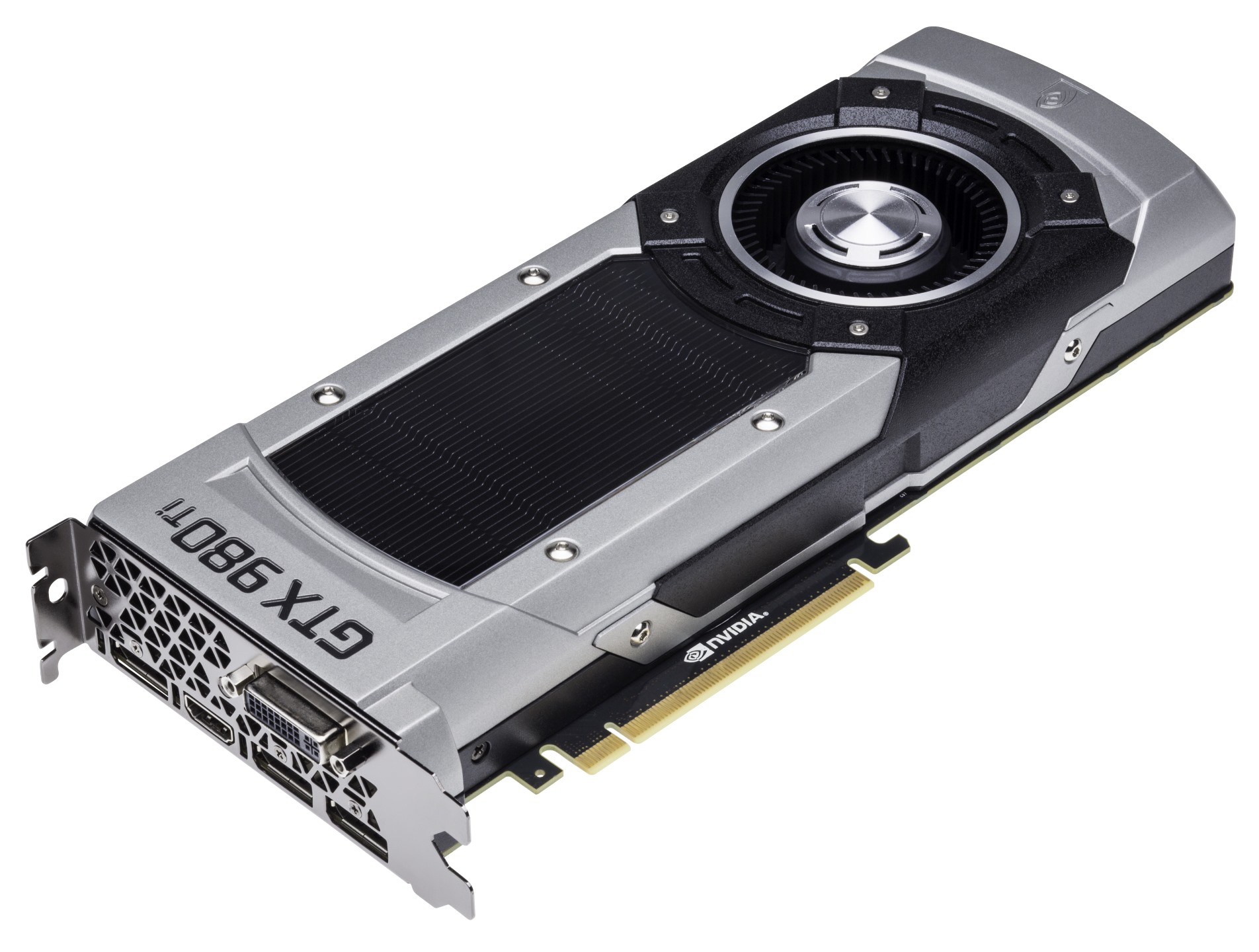 Une nVidia Geforce GTX 980 Ti de référence...