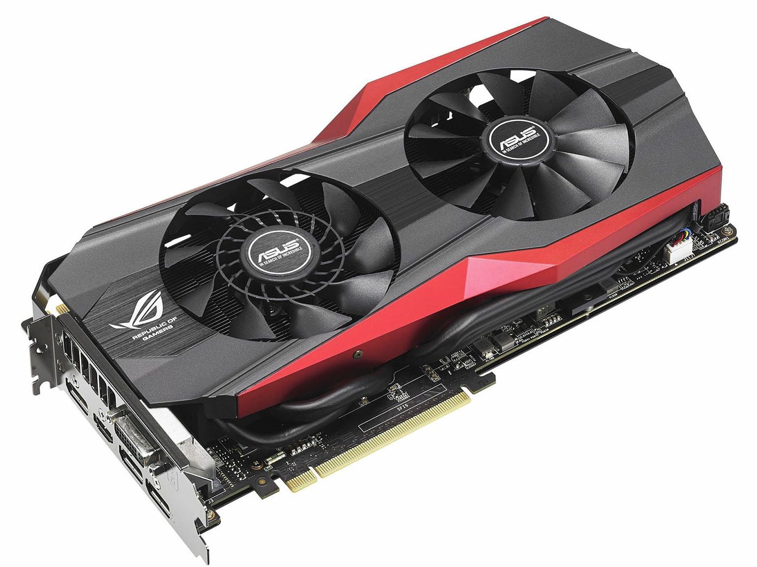 ...et en version Asus ROG Matrix, destinée avant tout aux Overclockeurs.