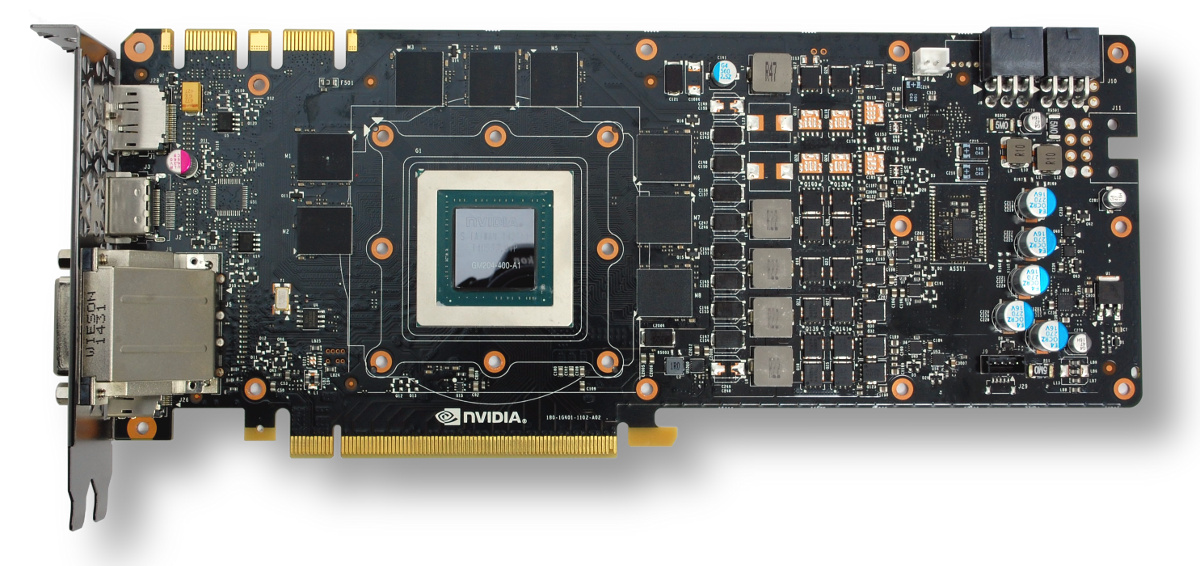 Le PCB de référence de la nVidia GTX 980 Ti...