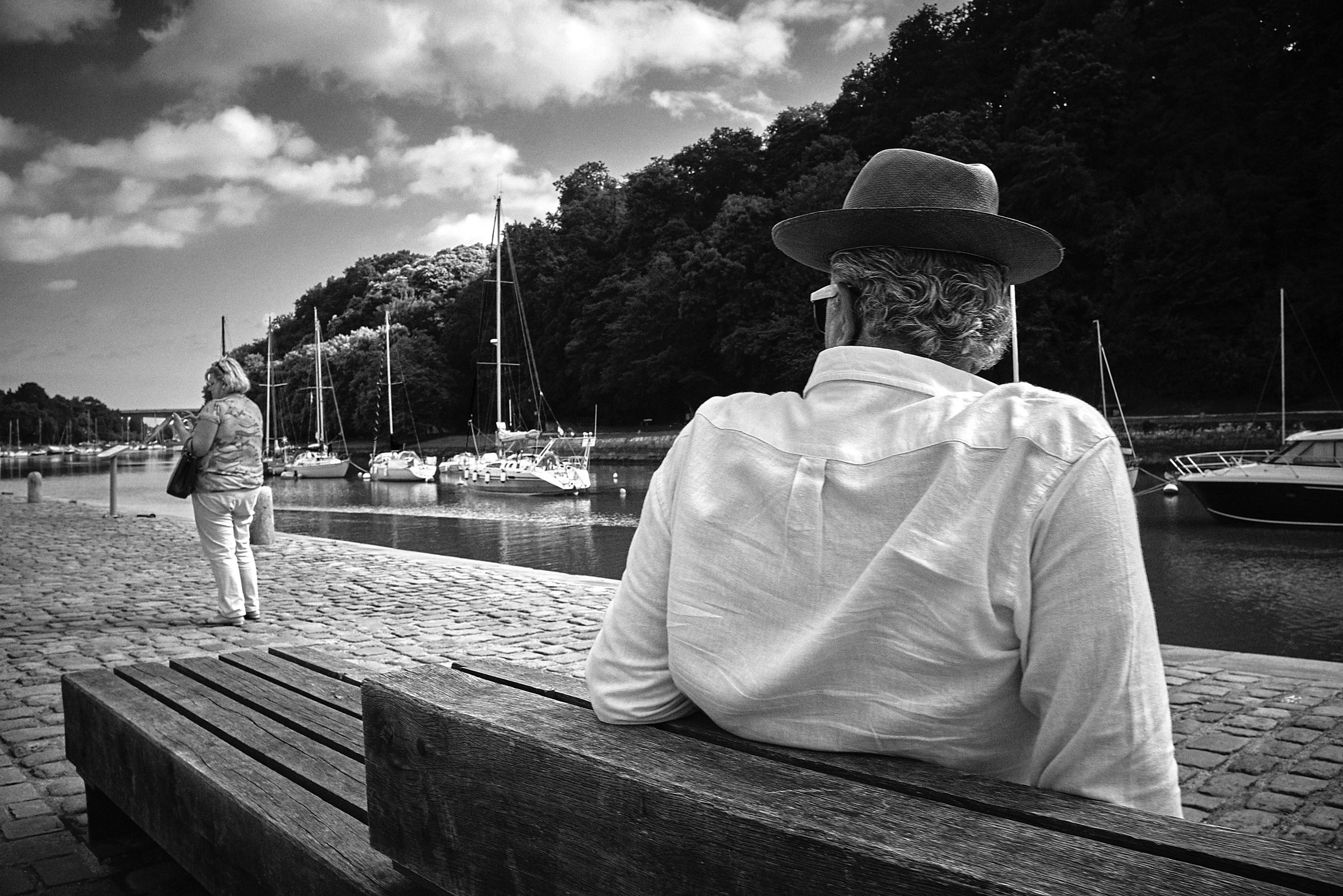 « La convoitise »… Port de Saint-Goustan, Auray, Morbihan, Bretagne, France Photo prise avec un Fuji X-100T et de complément optique 28mm. Traitement numérique dans Capture One Pro. ©Thierry Lothon 2016