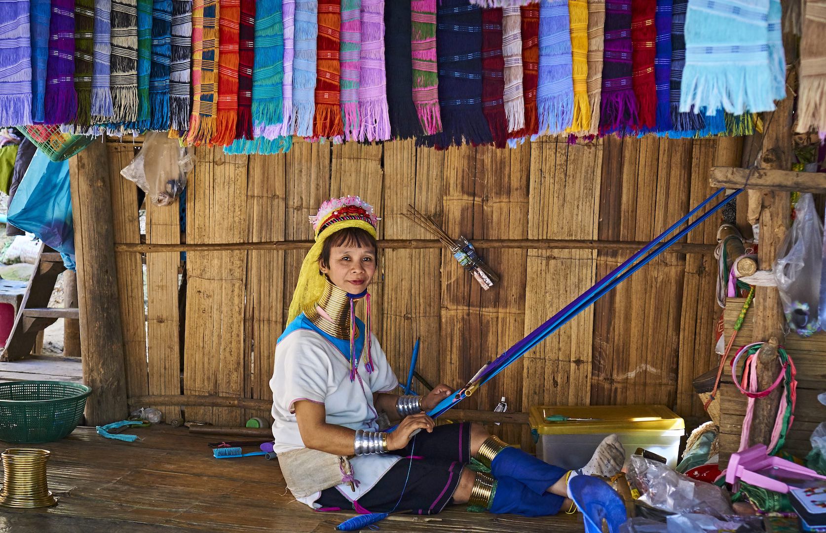 Village des femmes Girafe - Thaïlande 2016 - Sony a6000 - SEL35f18
