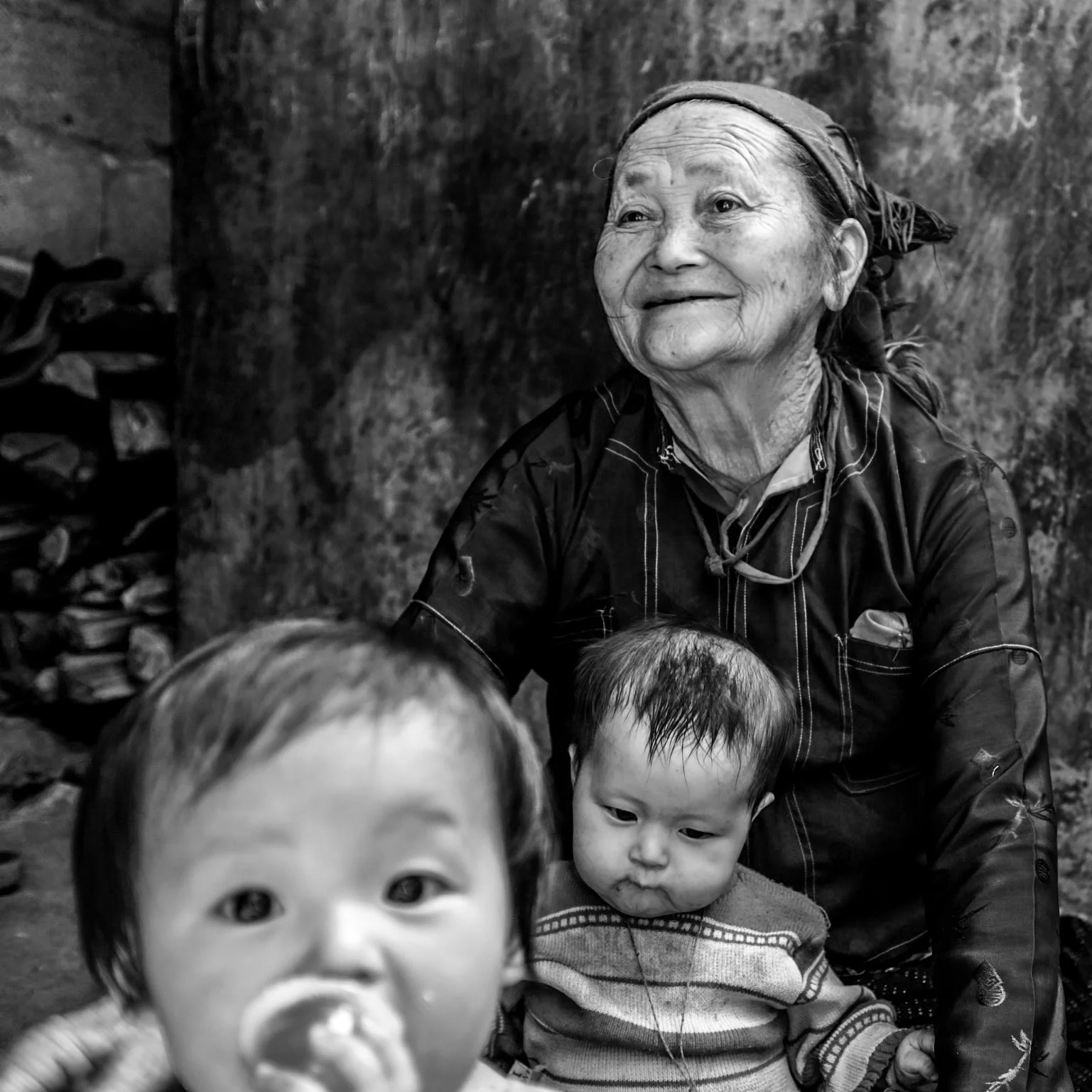 Voyage au Vietnam 2018 , petit village dans les minorités ; Fuji X100F - WCL-X100 modifié 