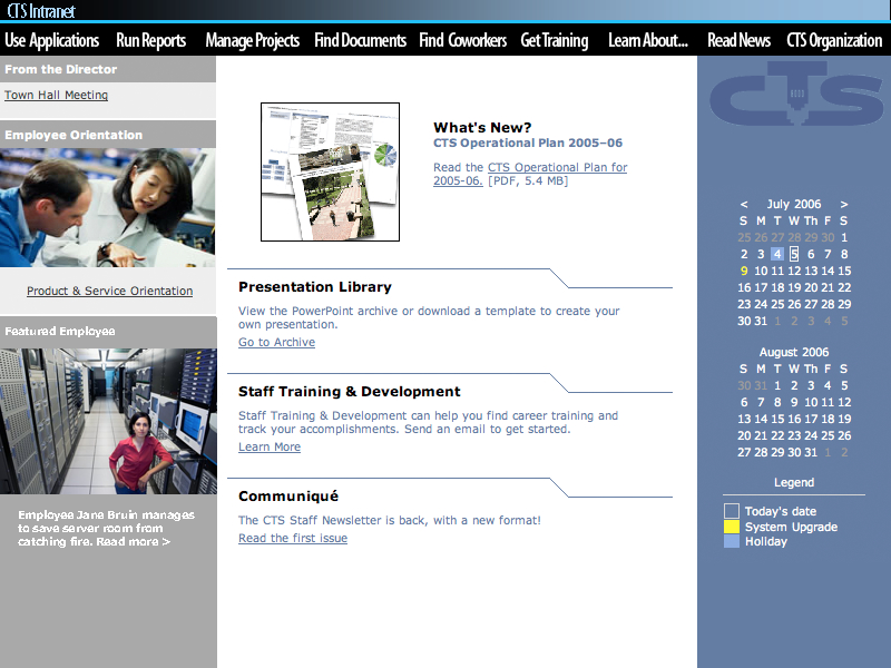 second redesign
