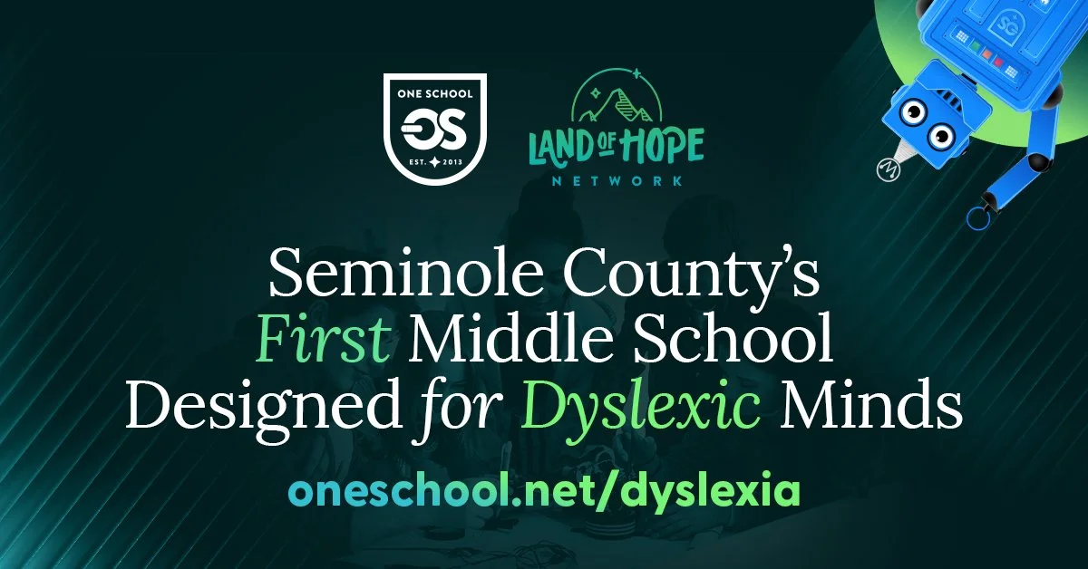 Seminole County’s First Middle School Designed for Dyslexic Minds