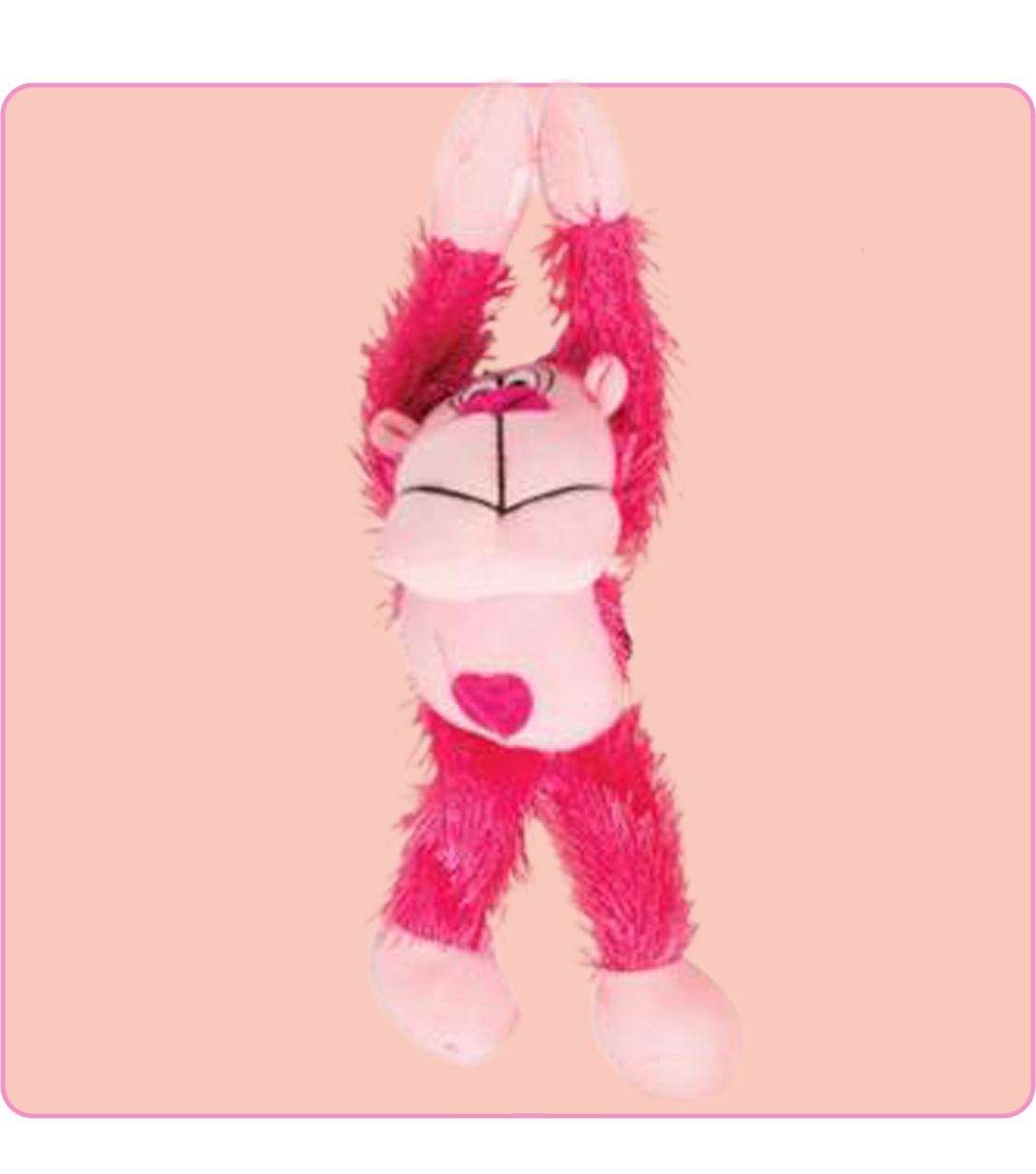 Valentine Heart Gorilla Plush