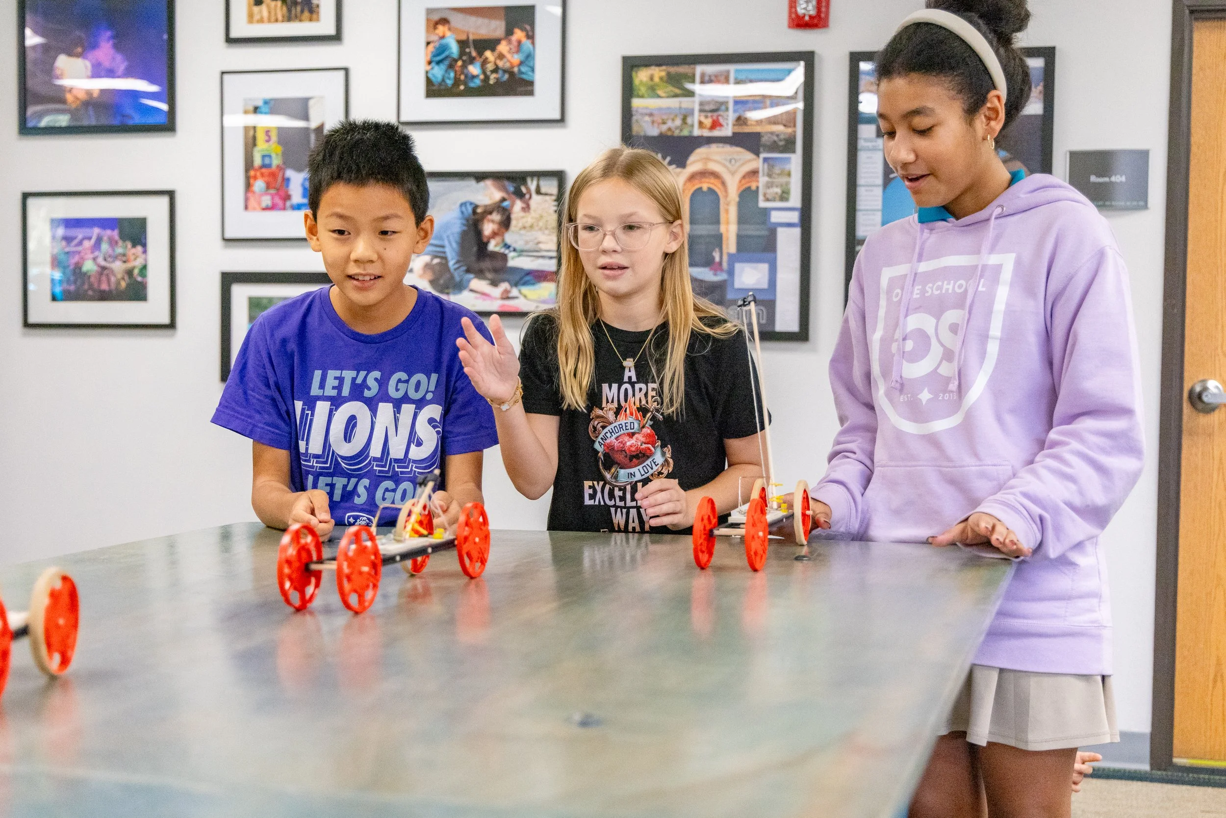Dyslexic middle school student thriving in a specialized learning environment at Land of Hope