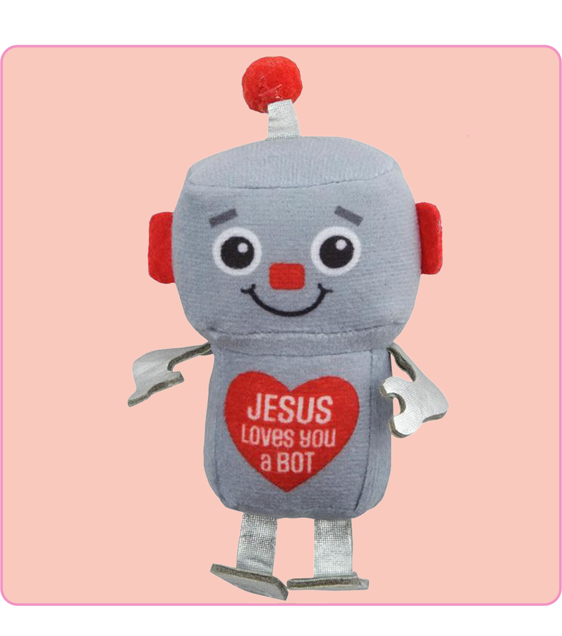 Valentine Robot Plush