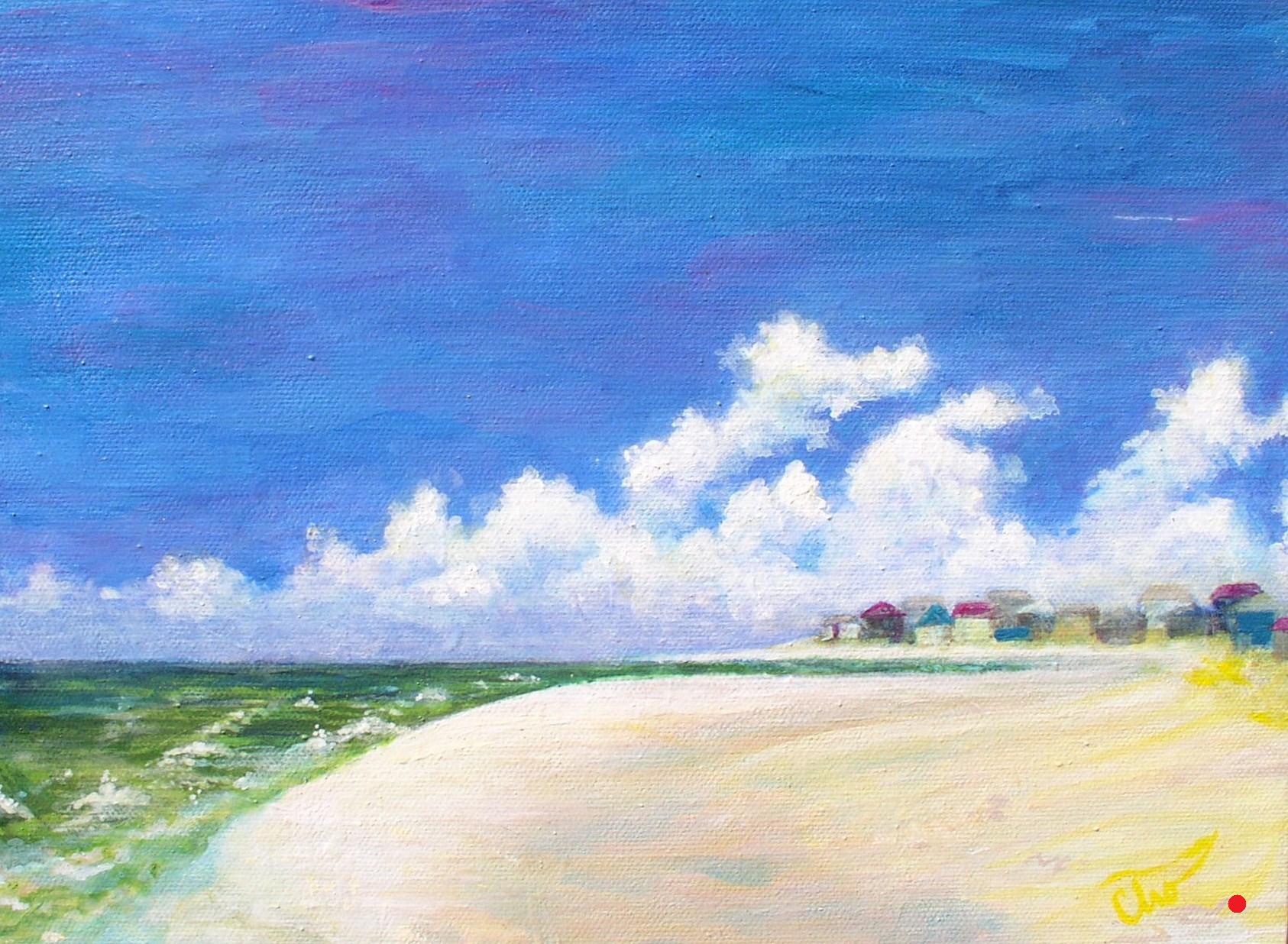 Little Houses by the Sea 9x12 May10.JPG