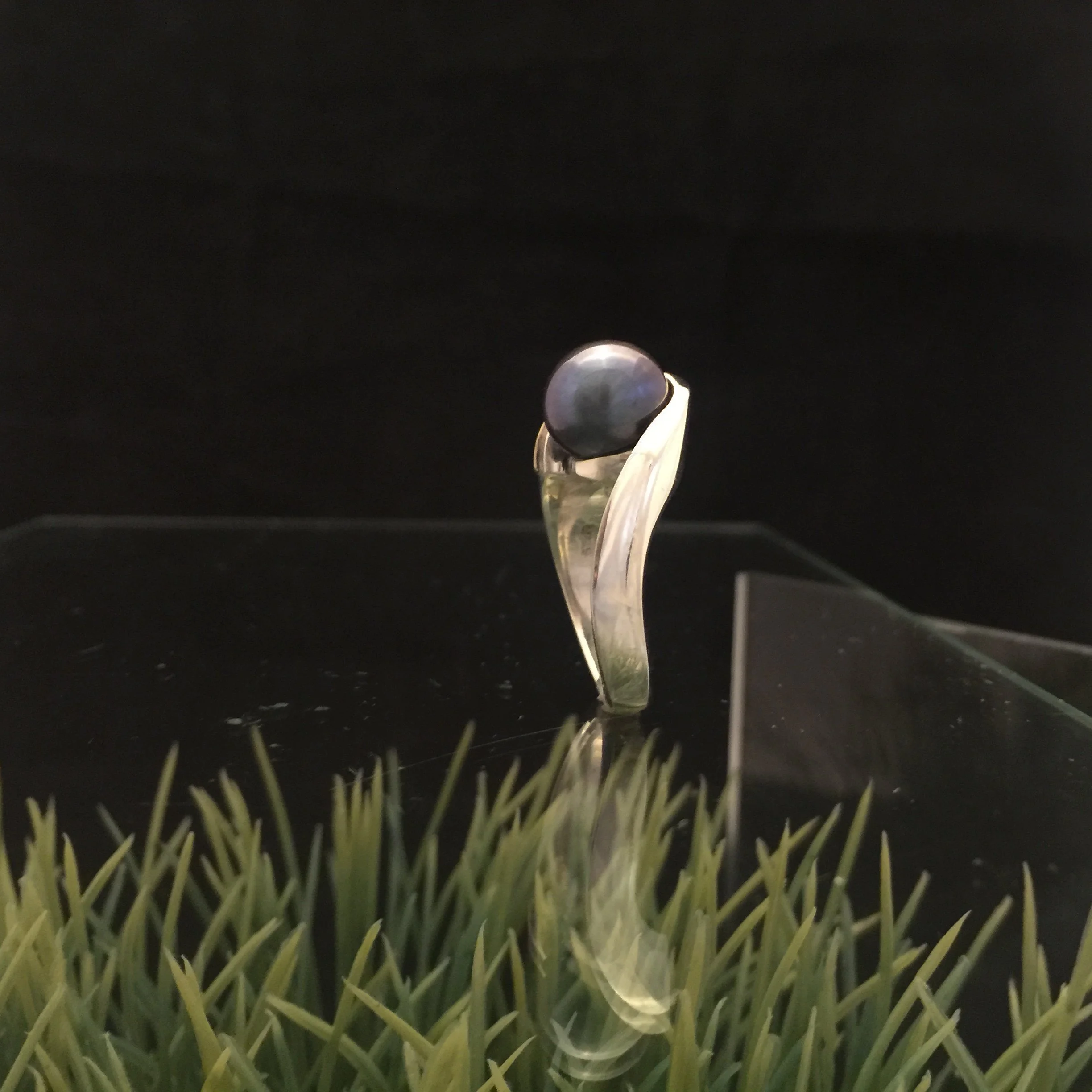 mokume gane black pearl ring side.JPG
