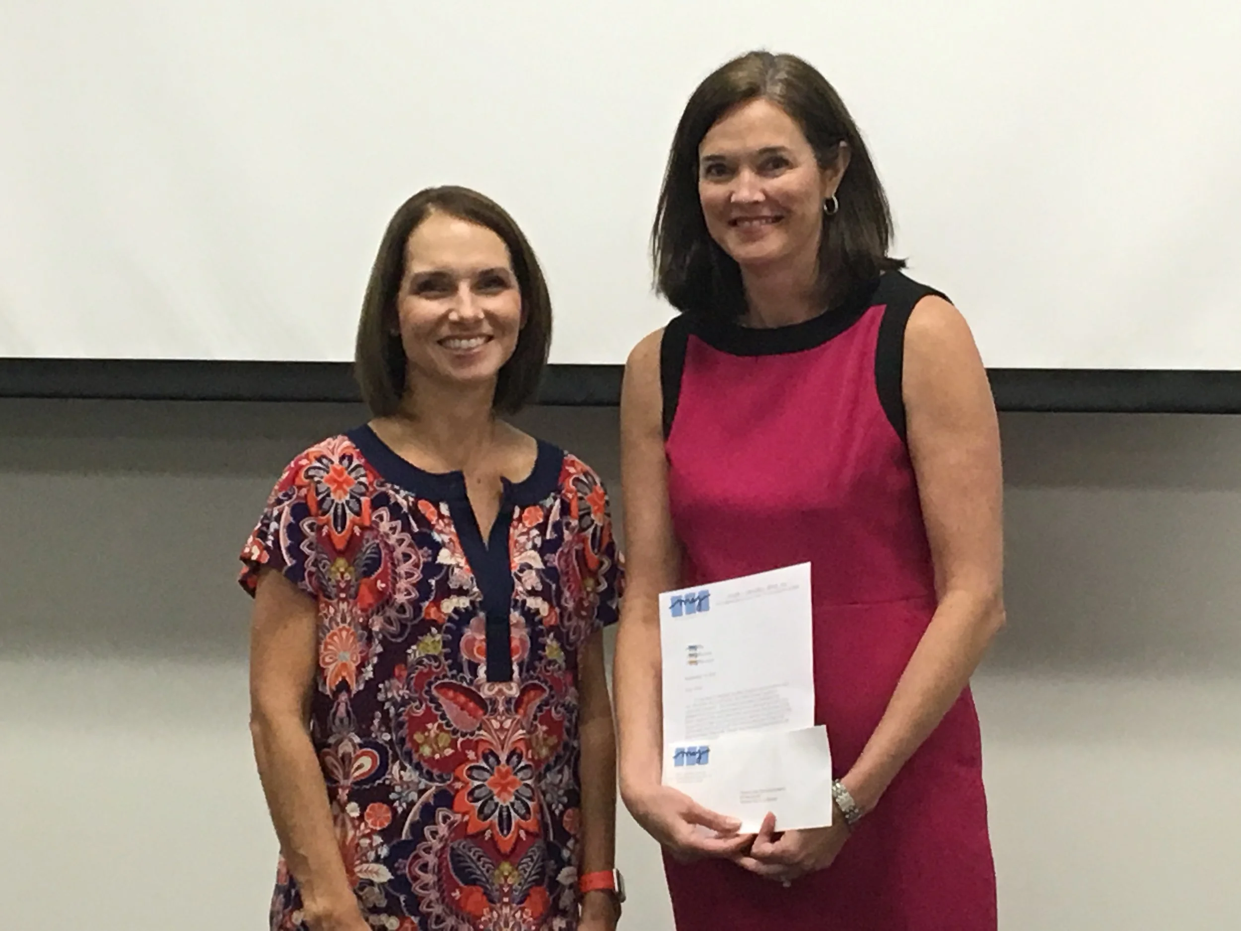 Jenny Yanosky and Janet Ball