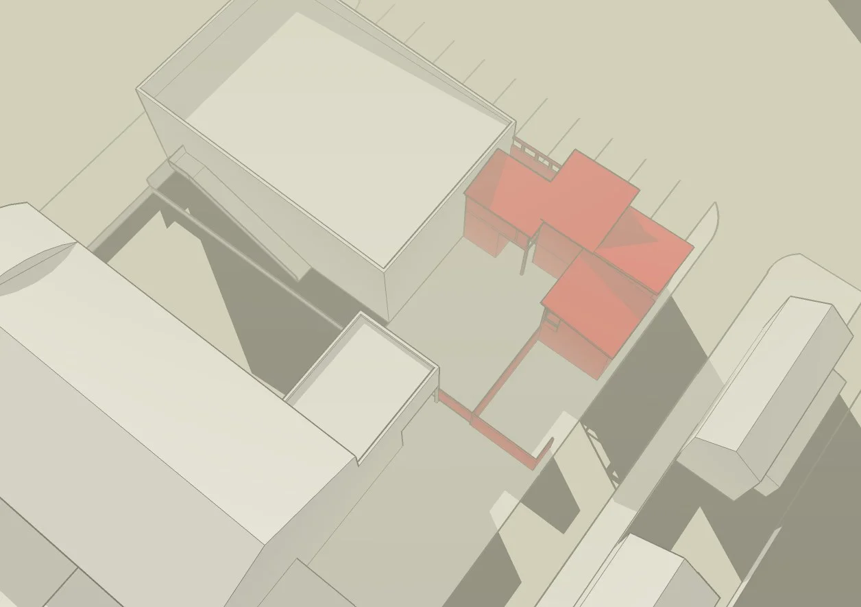 Massing Study - View 1