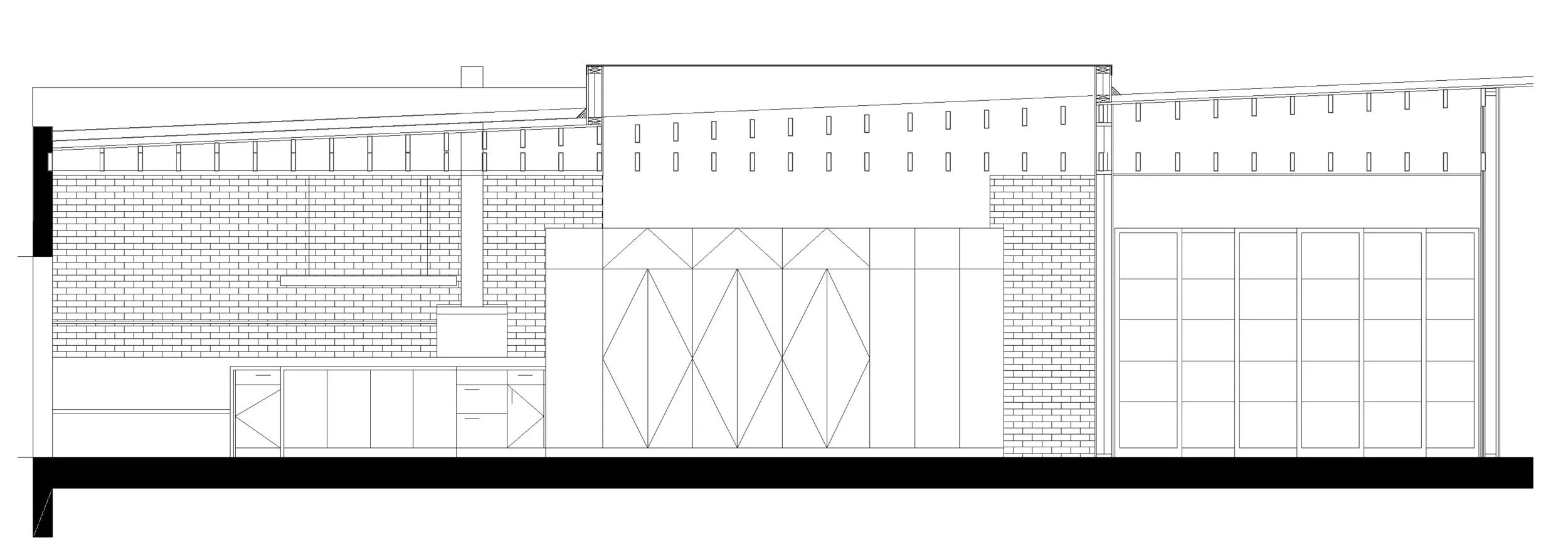 Section Through Unit 5
