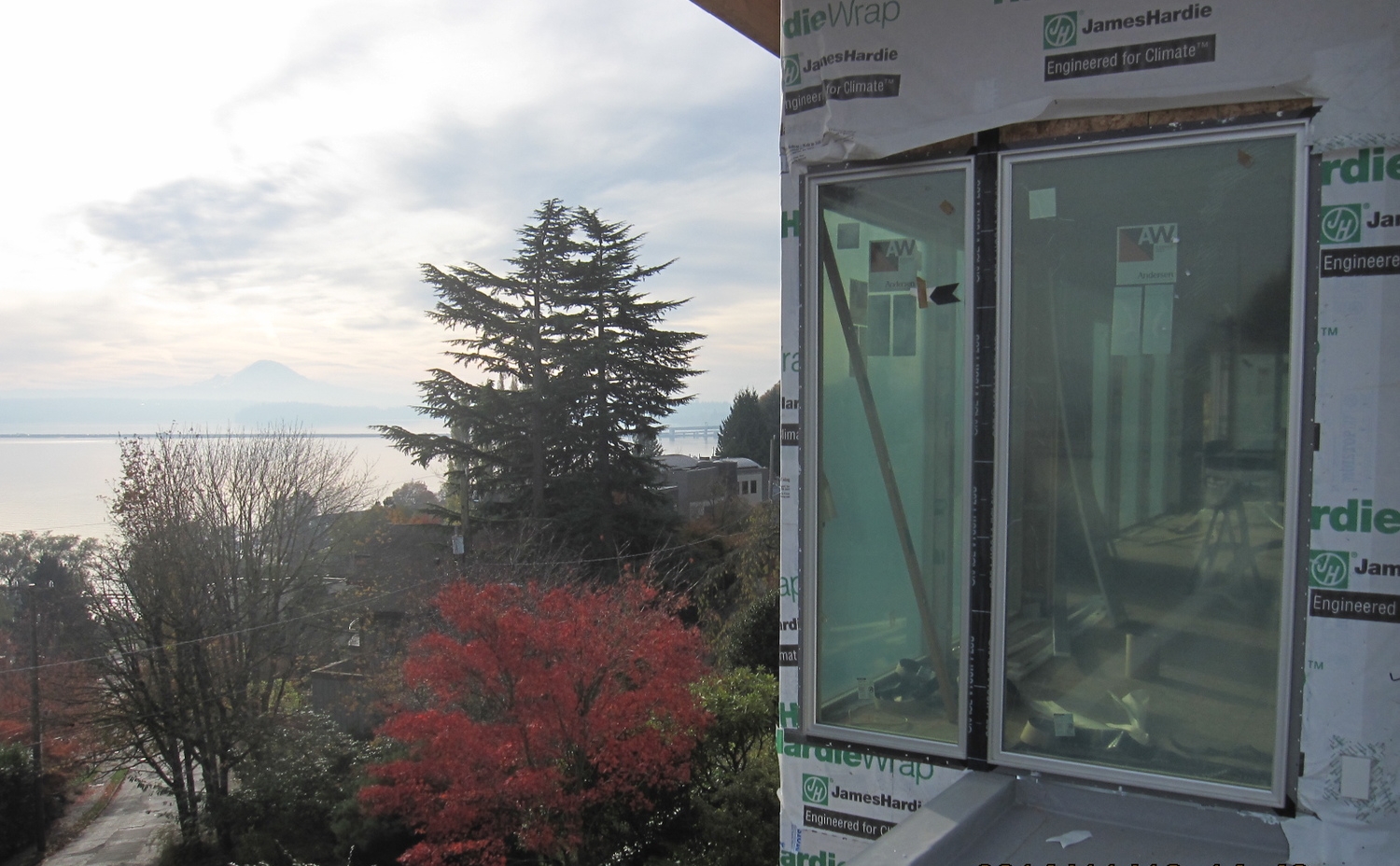 View from Deck looking South